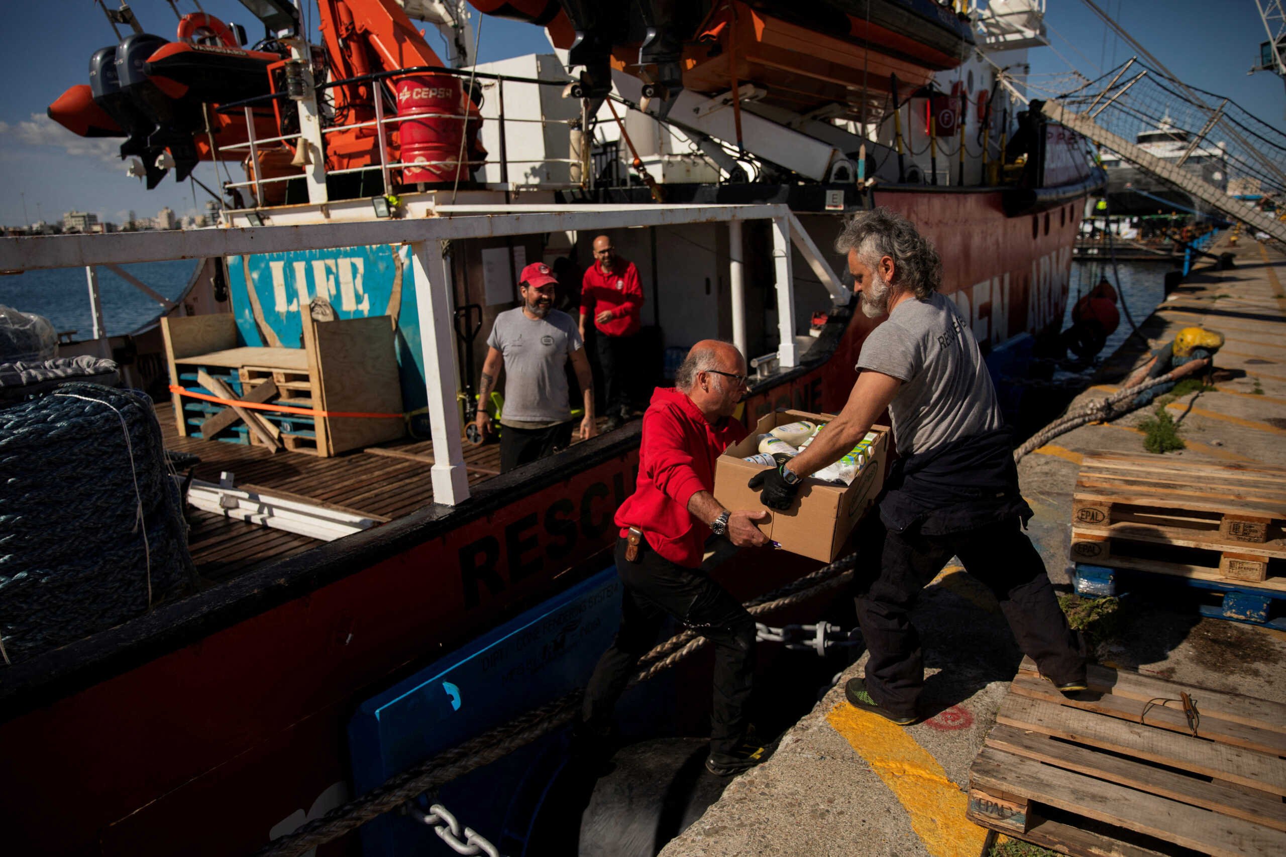 Λωρίδα της Γάζας: Πλησιάζει πλοίο φορτωμένο με 200 τόνους τρόφιμα
