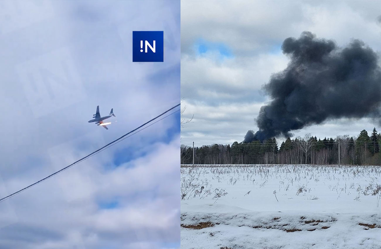 Νεκροί όλοι οι επιβαίνοντες στο ρωσικό στρατιωτικό αεροσκάφος – Εικόνες από το σημείο της συντριβής