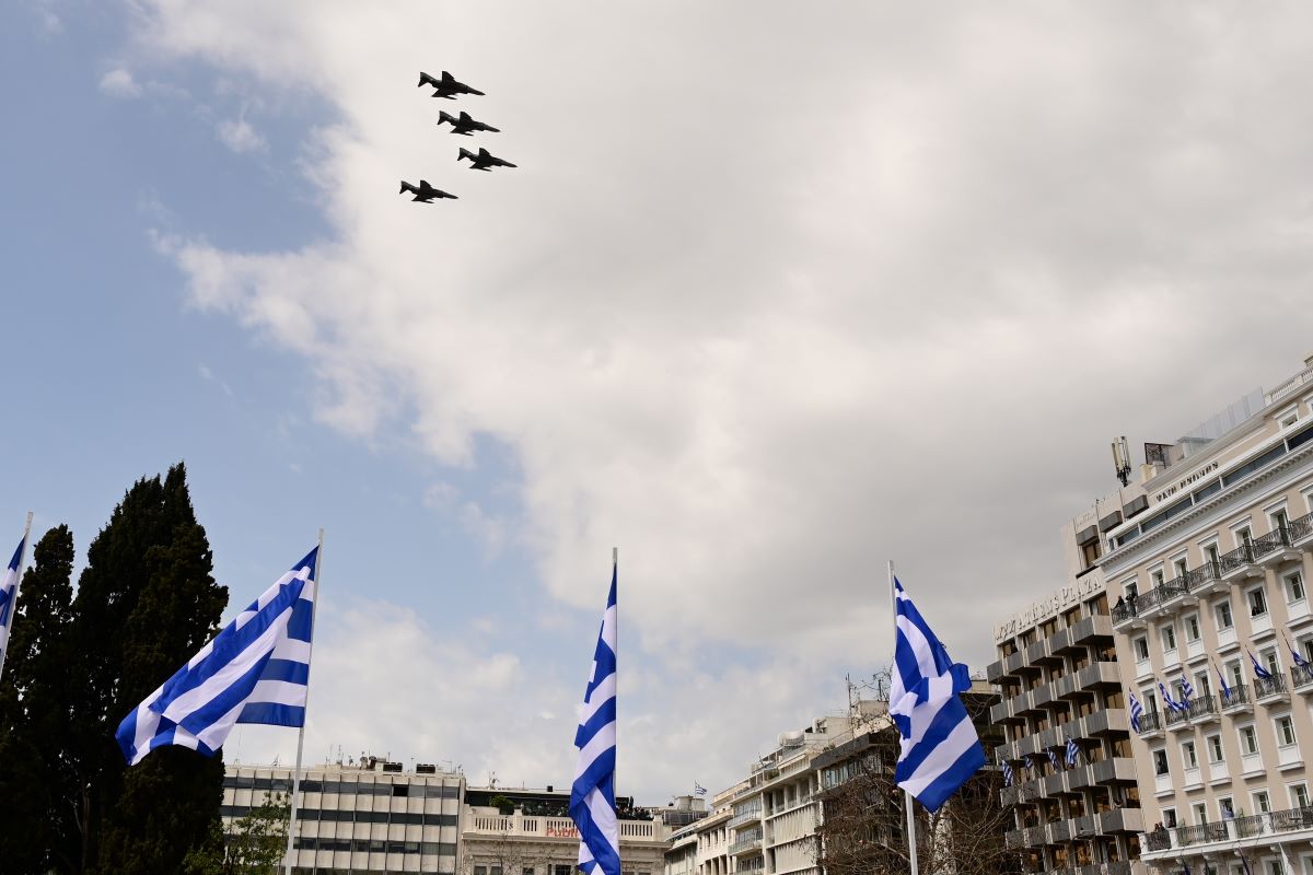 Παρέλαση 25ης Μαρτίου: Όλα τα βλέμματα στα F-16 Viper, Rafale, Mirage και F-4 Phantom