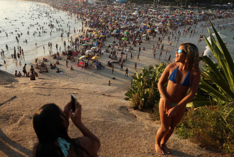 Αποπνικτικός καύσωνας στη Βραζιλία - Στους 62 βαθμούς Κελσίου η αίσθηση θερμοκρασίας