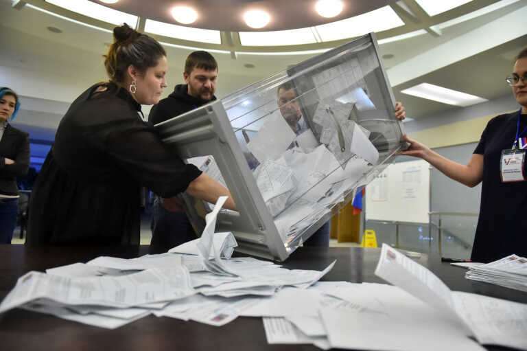 74 συλλήψεις στις προεδρικές εκλογές της Ρωσίας
