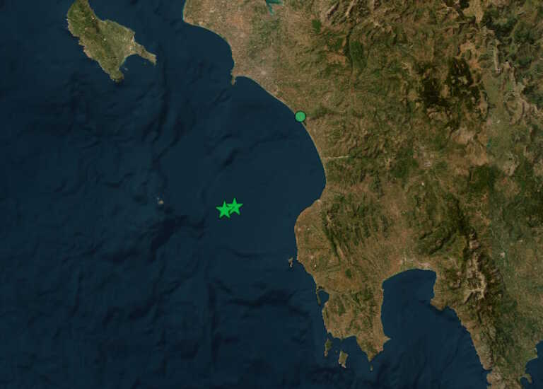 Δύο σεισμοί πάνω από 5 Ρίχτερ στο Ιόνιο - Έγιναν αισθητοί στην Αθήνα