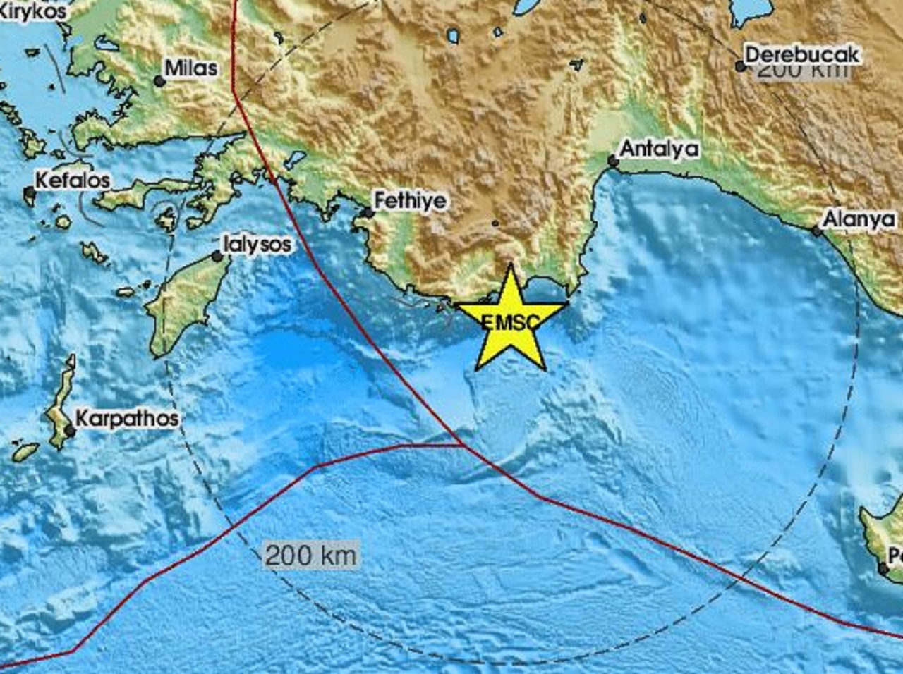 Σεισμός 4,8 Ρίχτερ στην Τουρκία