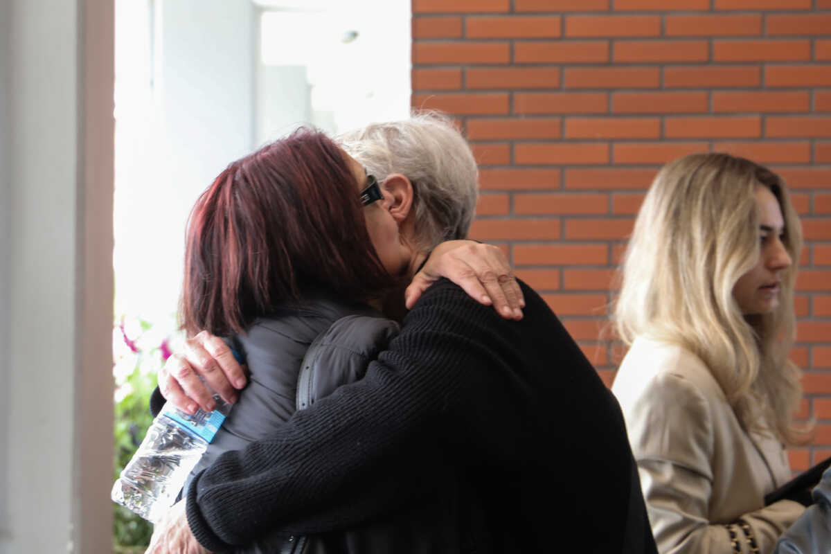 Συνάντηση στην Λάρισα, των οικογενειών των θυμάτων της σύγκρουσης των αμαξοστοιχιών στα Τέμπη όπου συζητήθηκαν οι εξελίξεις γύρω από την υπόθεση, Κυριακή 31 Μαρτίου 2024. 
(EUROKINISSI)