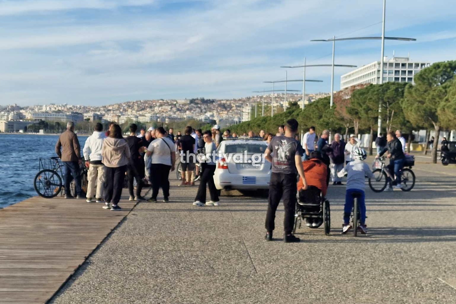 Θεσσαλονίκη: Πτώση ηλικιωμένης στα νερά του Θερμαϊκού