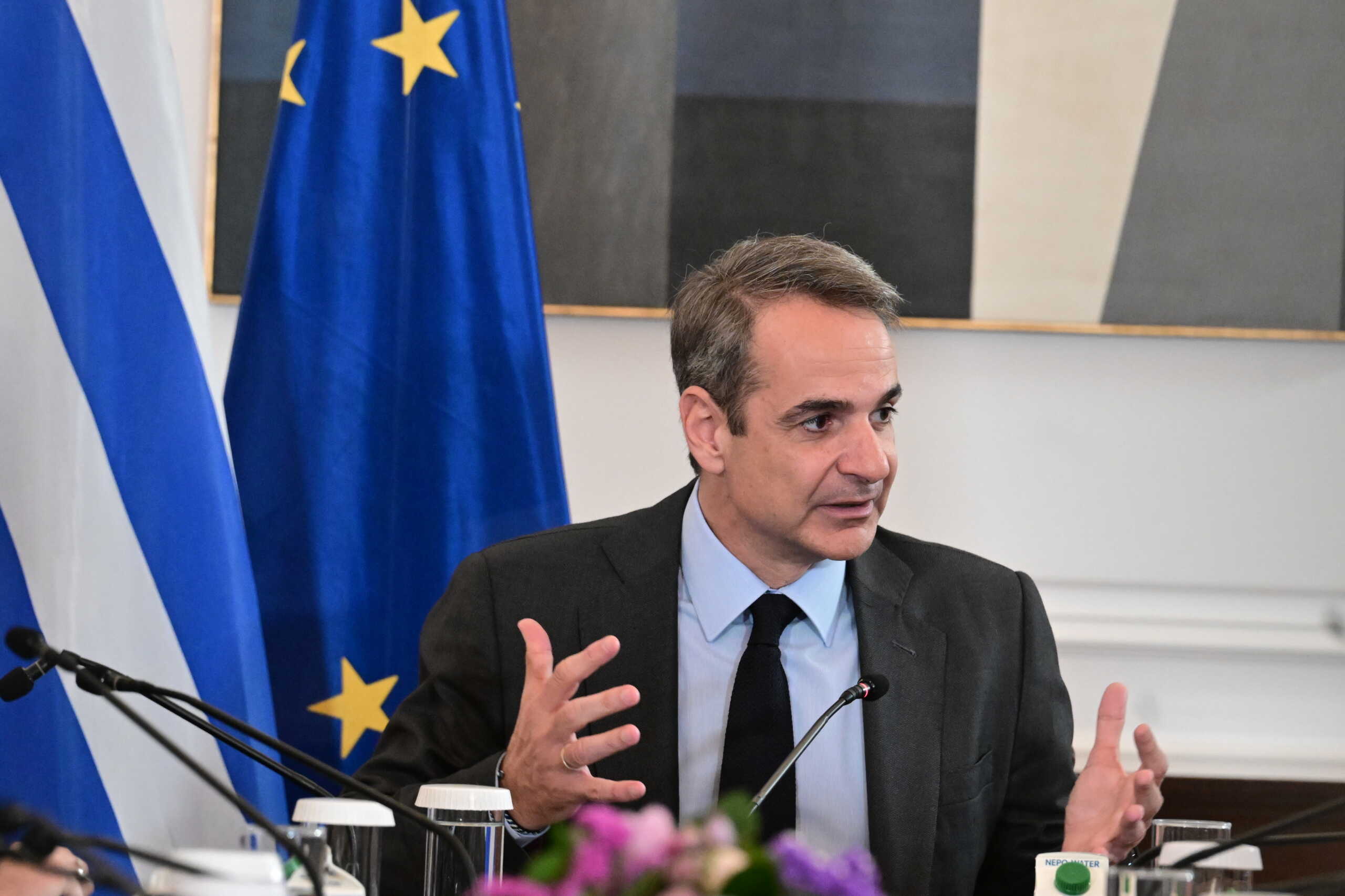 Συνεδρίαση του Υπουργικού Συμβουλίου, στο Μέγαρο Μαξίμου, Πέμπτη 29 Φεβρουαρίου 2024. Τα θέματα που κυριάρχησαν στην συνεδρίαση, η ακρίβεια στις τιμές των σούπερ μάρκετ και η αντιμετώπιση των παρανόμων ελληνοποιήσεων αγροτικών προϊόντων.
(ΤΑΤΙΑΝΑ ΜΠΟΛΑΡΗ