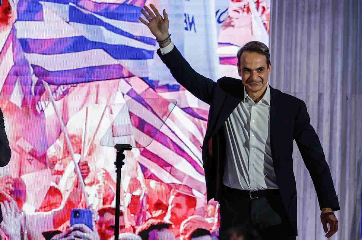 Τρίτη ημέρα εργασιών του 15ου Συνεδρίου της Νέας Δημοκρατίας, στο Ζάππειο Μέγαρο, Κυριακή 7 Απριλίου 2024. 
(ΓΙΩΡΓΟΣ ΚΟΝΤΑΡΙΝΗΣ