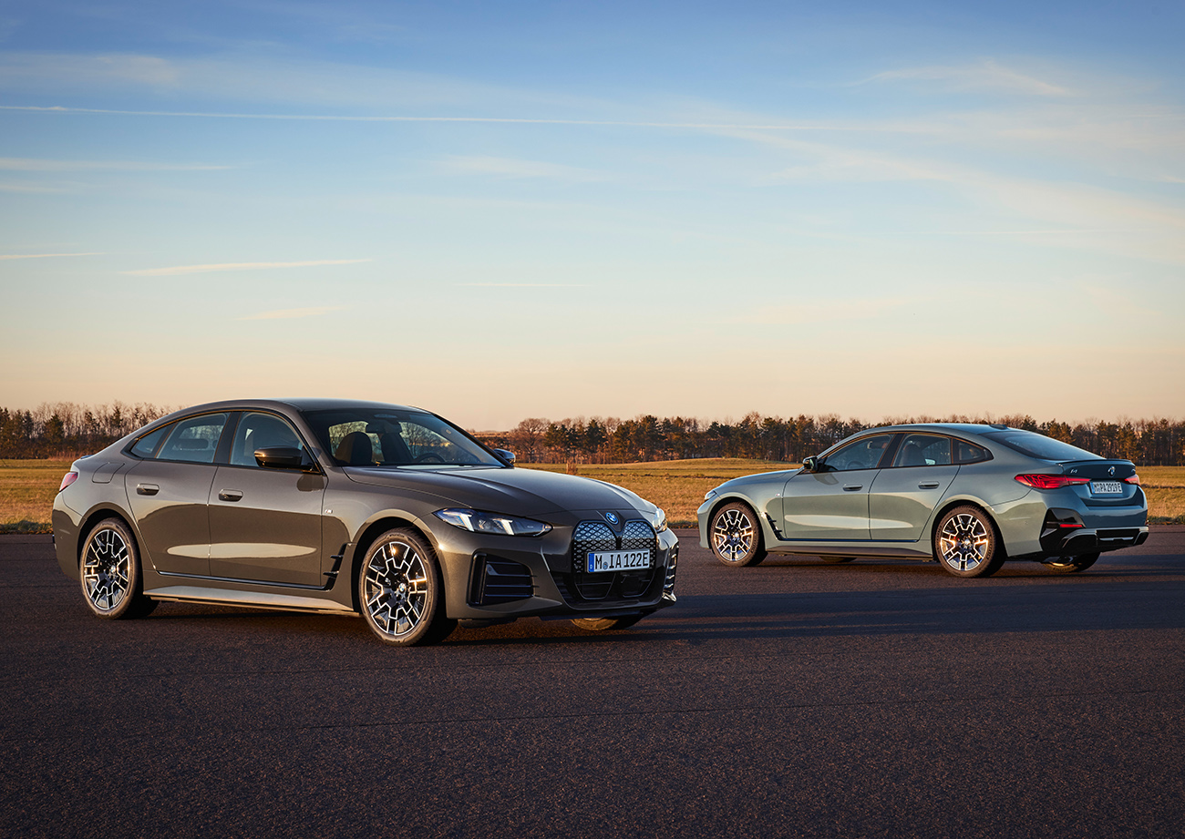 Η νέα BMW i4 και η νέα BMW Σειρά 4 Gran Coupe