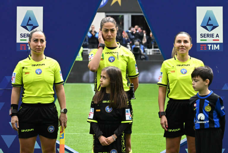 Serie A: Για πρώτη φορά στην ιστορία γυναικείο διαιτητικό τρίο διευθύνει αναμέτρηση
