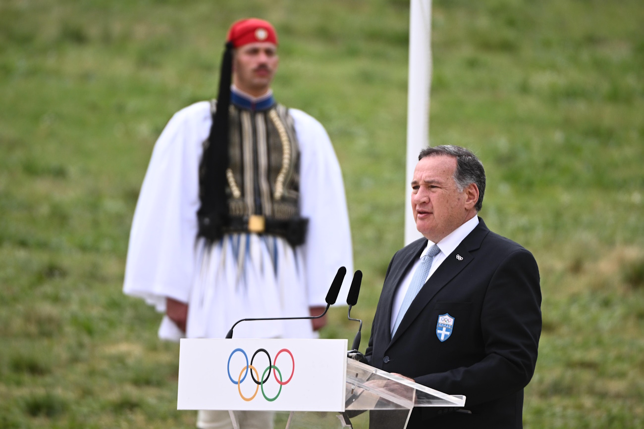 Σπύρος Καπράλος: Η Ολυμπιακή Φλόγα να φέρει παύση εχθροπραξιών έστω για τις 20 ημέρες των Ολυμπιακών Αγώνων