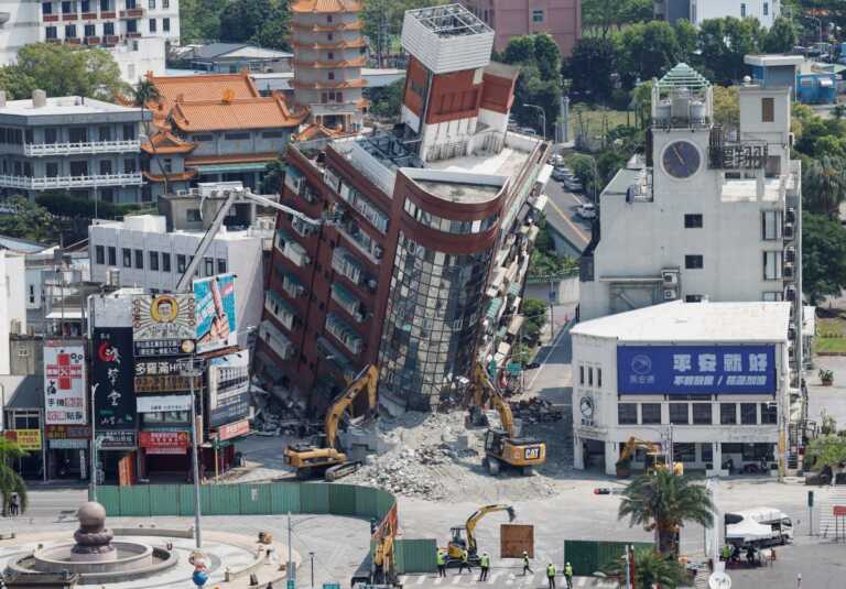 Εννέα νεκροί, 1.050 τραυματίες από τον σεισμό των 7,4 Ρίχτερ στην Ταϊβάν - Αγωνιώδεις αναζητήσεις εγκλωβισμένων