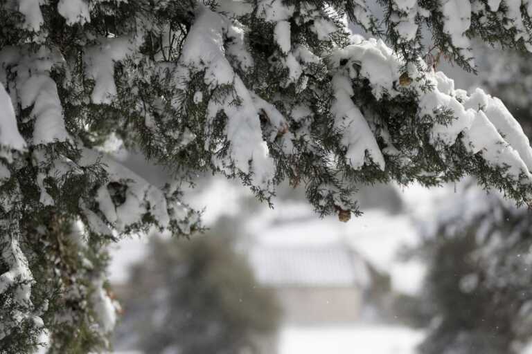 Η κακοκαιρία «επελαύνει» στα ορεινά: Χιόνισε σε Βελούχι, Οίτη και Βαρδούσια