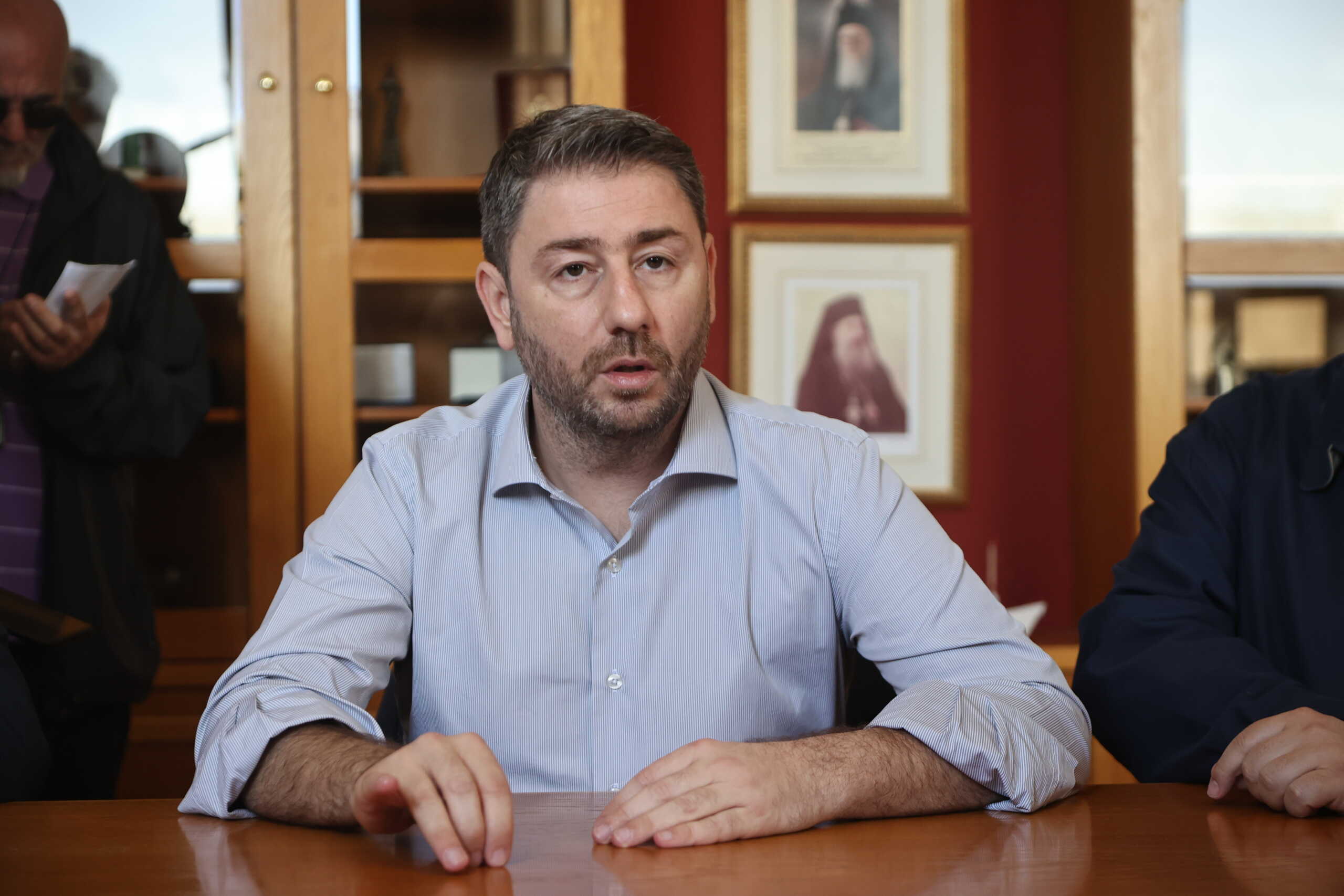 Επίσκεψη του Προέδρου του ΠΑΣΟΚ-Κινήματος Aλλαγής Νίκου Ανδρουλάκη στον πεζόδρομο Καλαμαριάς.  Σάββατο 20 Απριλίου 2024  (ΡΑΦΑΗΛ ΓΕΩΡΓΙΑΔΗΣ