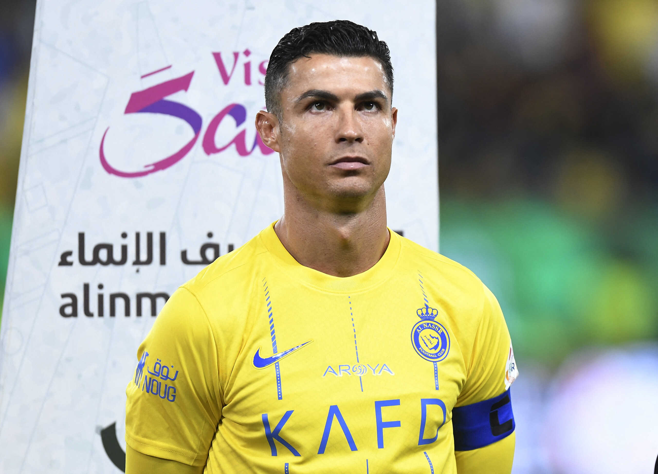 Soccer Football - Saudi Pro League - Al Nassr v Al Tai - Al-Awwal Park, Riyadh, Saudi Arabia - March 30, 2024 Al Nassr's Cristiano Ronaldo before the match REUTERS