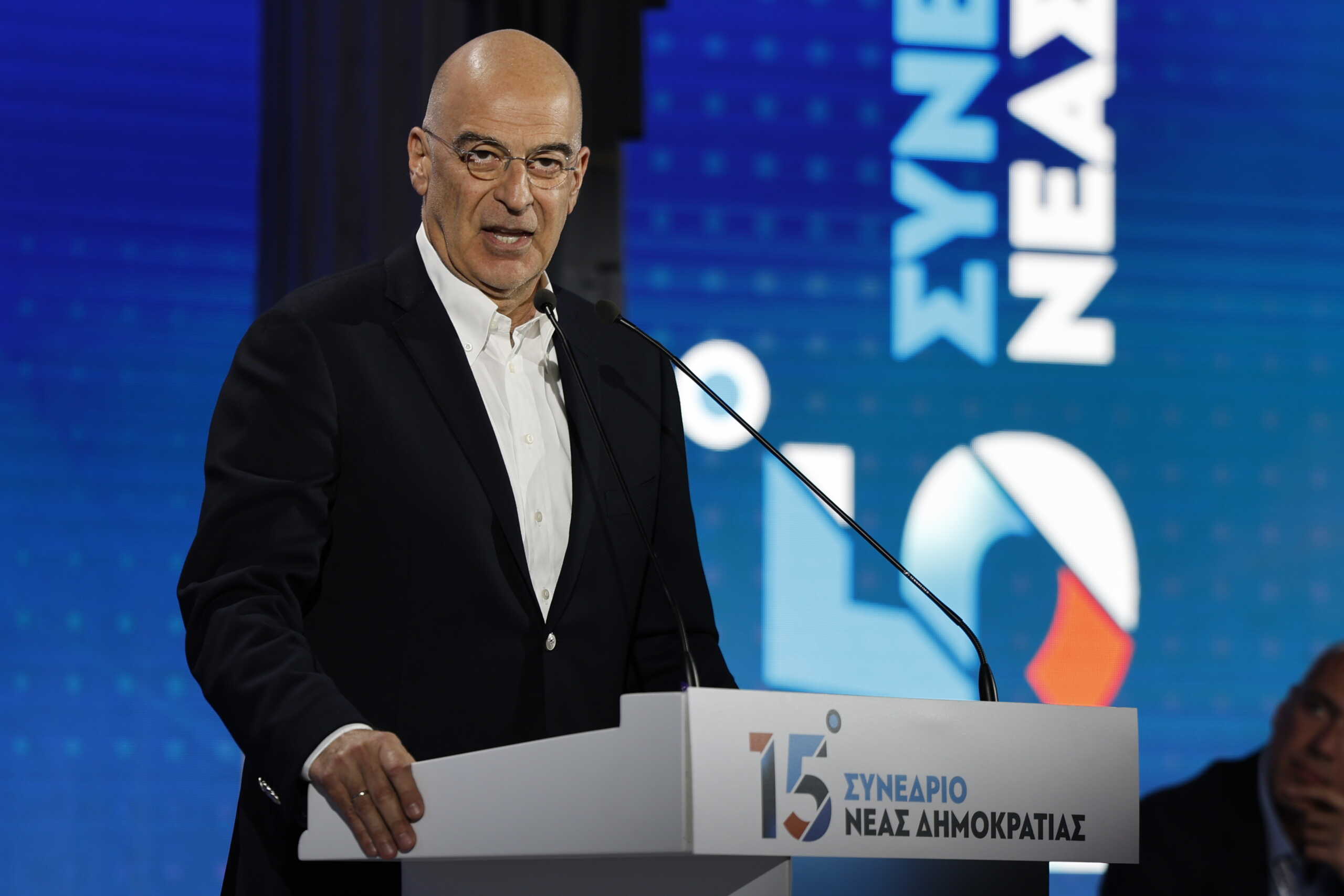 Δεύτερη ημέρα εργασιών του 15ου Συνεδρίου της Νέας Δημοκρατίας, στο Ζάππειο Μέγαρο. Σάββατο 6 Απριλίου 2024 (ΓΙΩΡΓΟΣ ΚΟΝΤΑΡΙΝΗΣ