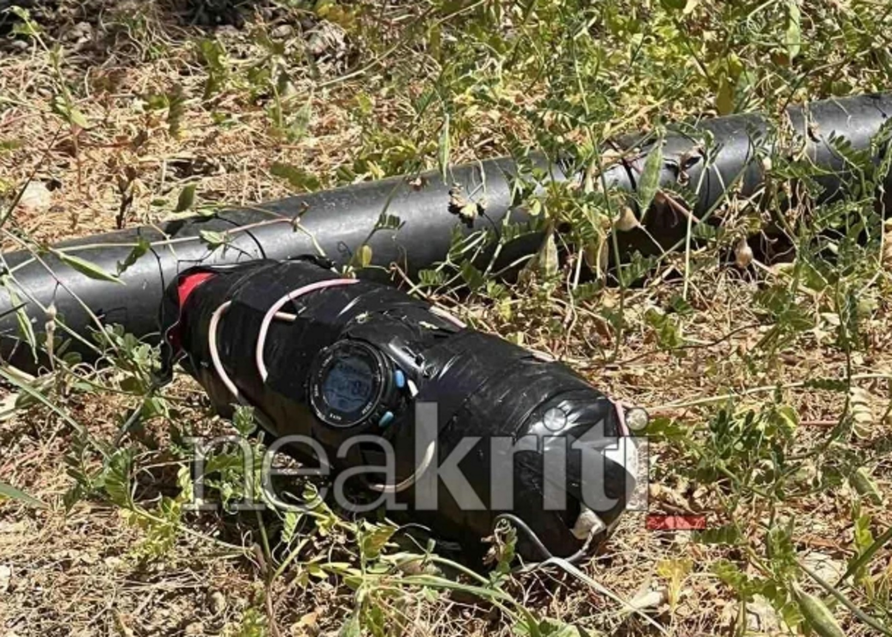 Κρήτη: Βίντεο ντοκουμέντο με drone να κατεβάζει σε επιχείρηση εμπρηστικό μηχανισμό