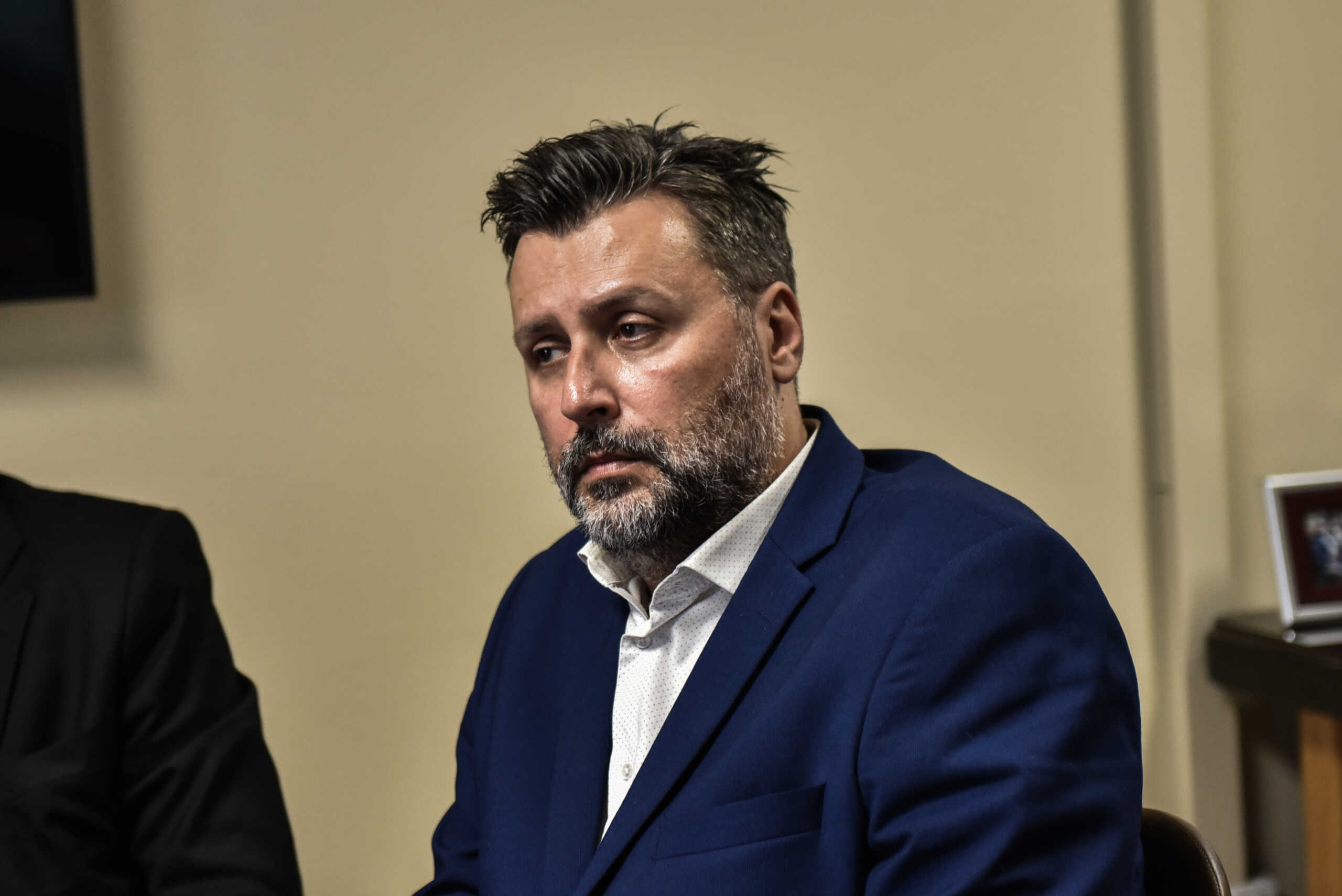 Επίσκεψη κλιμακίου της Νέας Δημοκρατίας στον νομό Πρέβεζας, αποτελούμενο από τον Αναπληρωτή Υπουργό Εσωτερικών Στέλιο Πέτσα, τον Βουλευτή του Νομού Στέργιο Γιαννάκη, τους Βουλευτές Γιάννη Καλλιάνο, Ασημίνα Σκόνδρα, Αθανάσιο Λιούτα και τον Γενικό Γραμματέα Αγροτικής Ανάπτυξης και Τροφίμων Κωνσταντίνο Μπαγινέτα, Πέμπτη 14 Ιουλίου 2022. 
(ΓΙΩΡΓΟΣ ΕΥΣΤΑΘΙΟΥ
