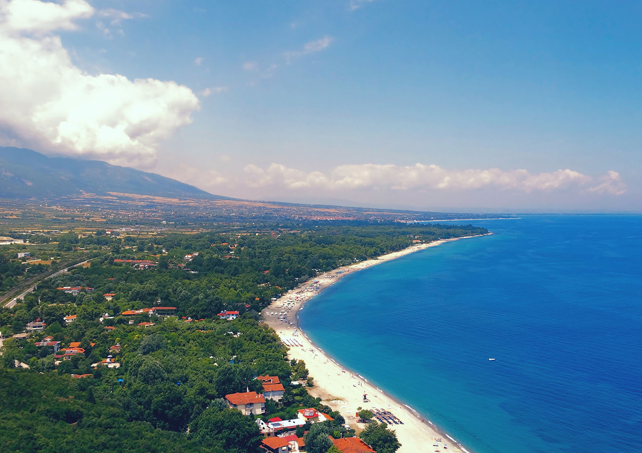 Leptokarya village, Greece