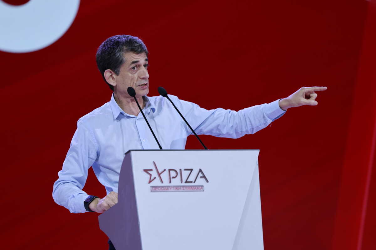 Δεύτερη ημέρα εργασιών του 4ου Συνεδρίου του ΣΥΡΙΖΑ - Προοδευτική Συμμαχία, στις εγκαταστάσεις του Σταδίου Tae Kwon Do, στο Παλαιό Φάληρο, Παρασκευή 23 Φεβρουαρίου 2024. 
(ΓΙΩΡΓΟΣ ΚΟΝΤΑΡΙΝΗΣ