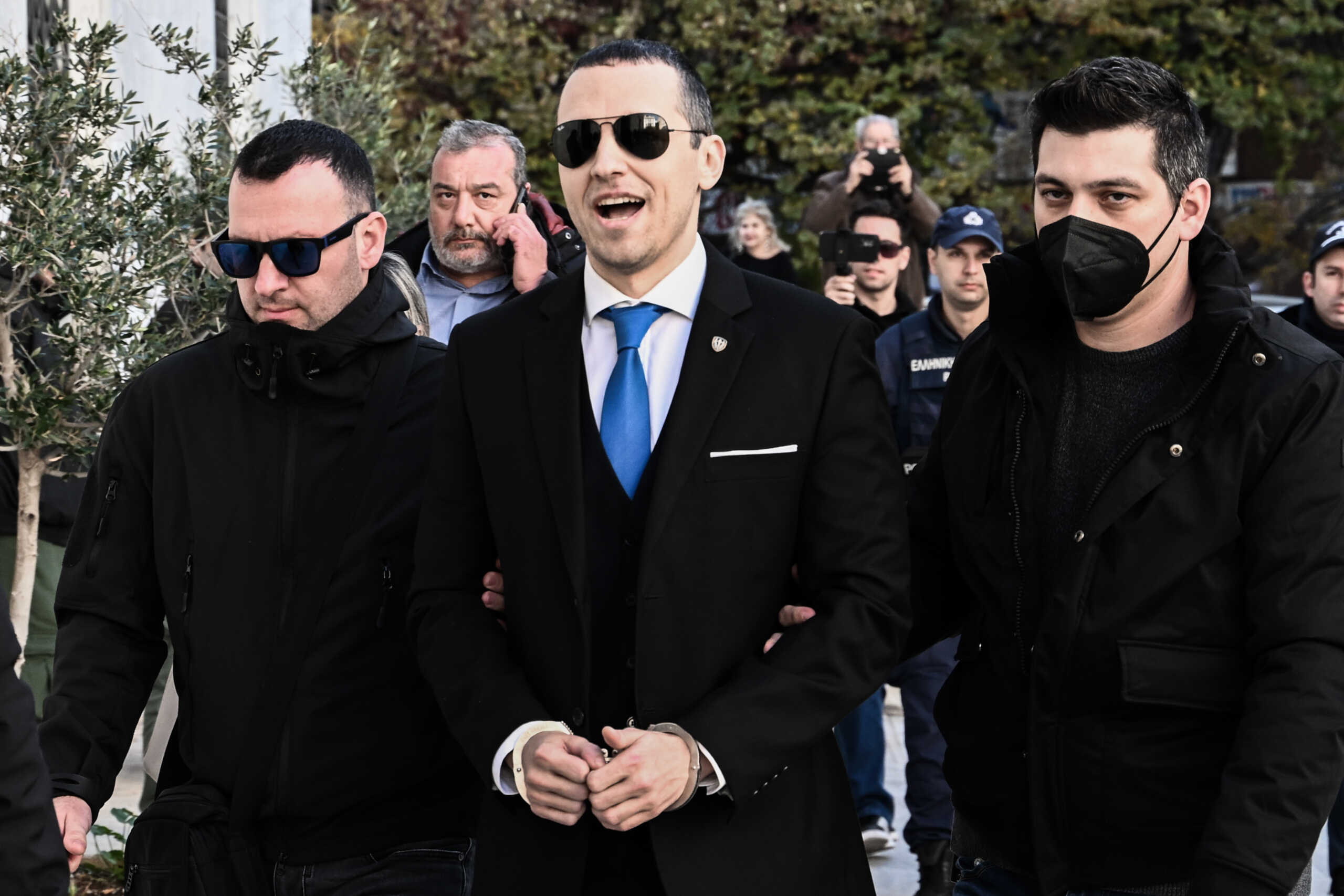 Ορκωμοσία του Ηλία Κασιδιάρη ως δημοτικού συμβούλου στην Αθήνα, Παρασκευή 29 Δεκεμβρίου 2023. 
(ΤΑΤΙΑΝΑ ΜΠΟΛΑΡΗ
