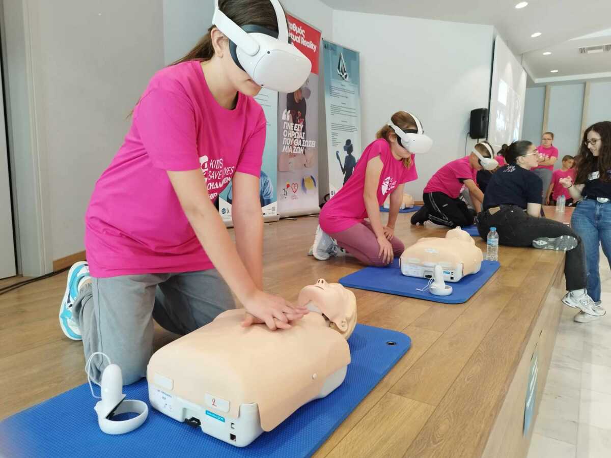 Θεσσαλονίκη: Μαθητές διαγωνίστηκαν στο να σώζουν ζωές