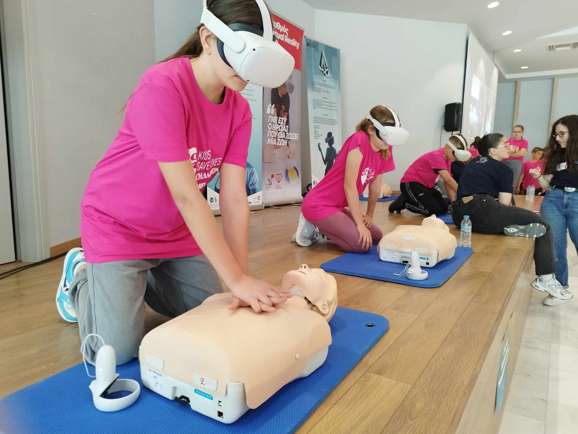 Θεσσαλονίκη: Μαθητές διαγωνίστηκαν στο να σώζουν ζωές