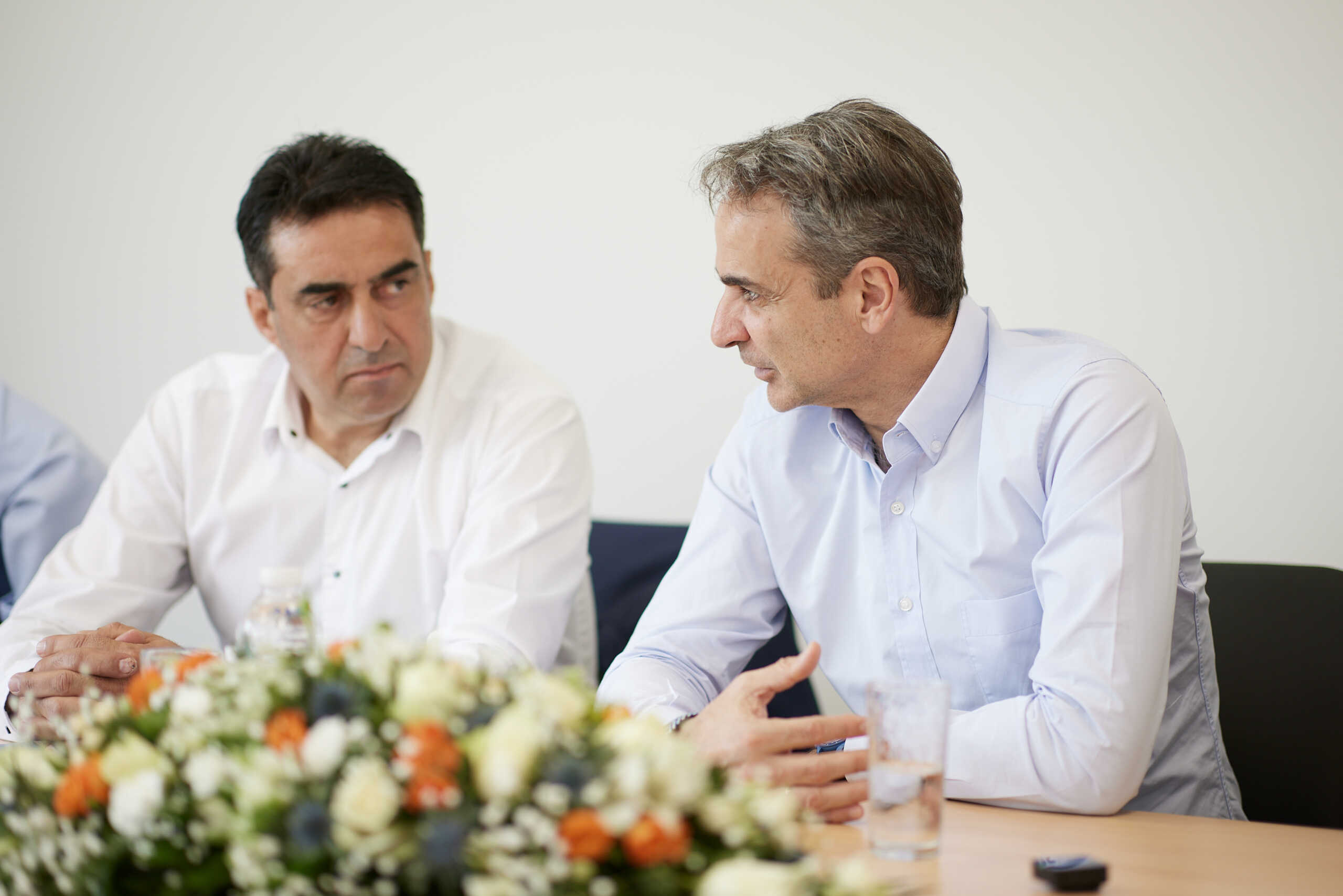 Επίσκεψη του Πρωθυπουργού Κυριάκου Μητσοτάκη στα Καλάβρυτα, Τρίτη 2 Απριλίου 2024. 
(ΔΗΜΗΤΡΗΣ ΠΑΠΑΜΗΤΣΟΣ