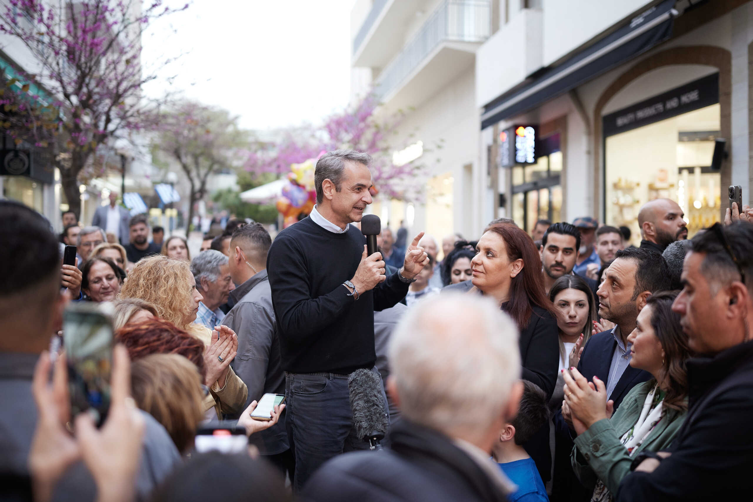 Επίσκεψη του Πρωθυπουργού Κυριάκου Μητσοτάκη στη Ρόδο. Δευτέρα 8 Απριλίου 2024 (ΔΗΜΗΤΡΗΣ ΠΑΠΑΜΗΤΣΟΣ