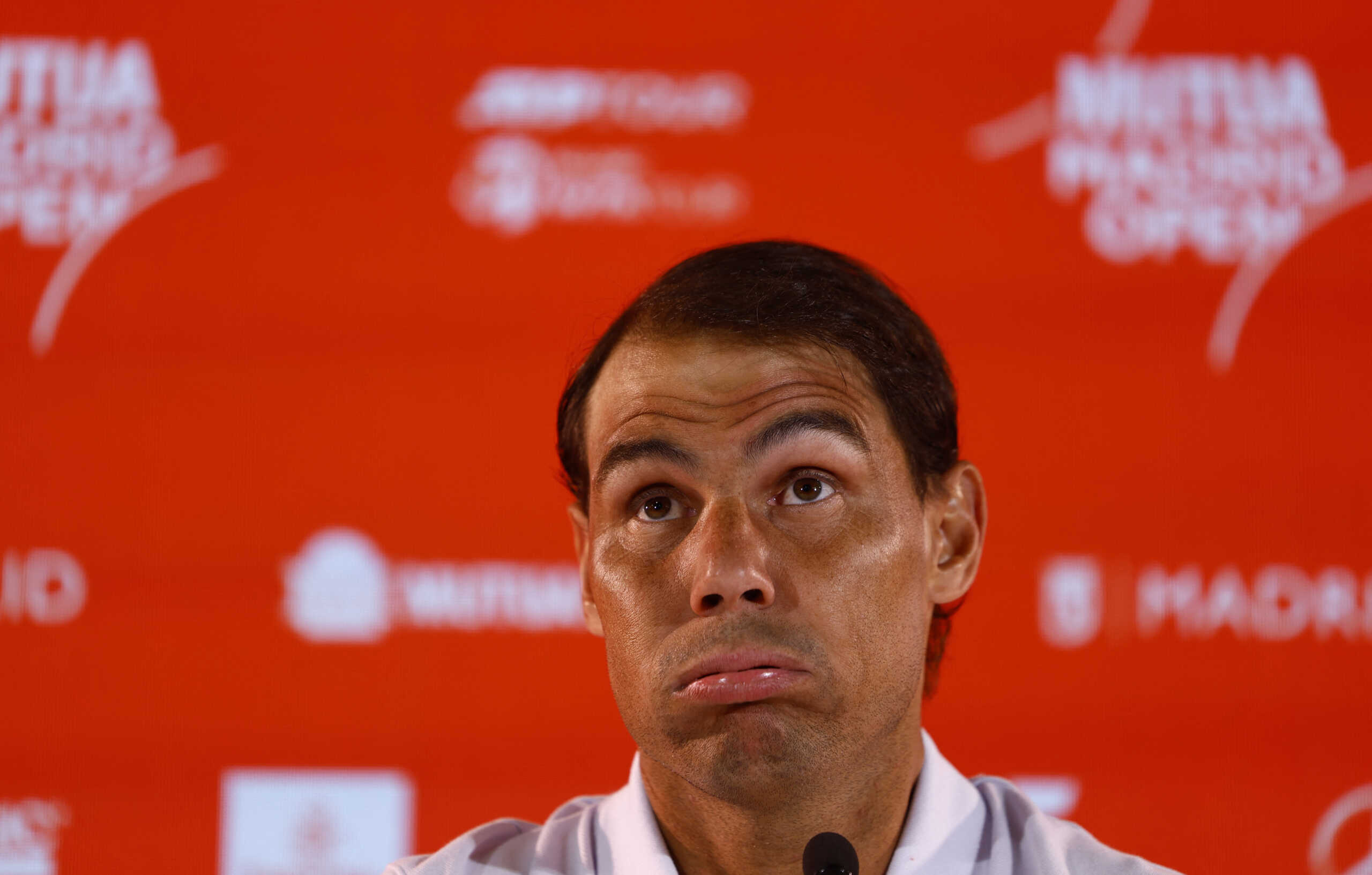 Tennis - ATP Masters 1000 - Madrid Open - Park Manzanares, Madrid, Spain - April 24, 2024 Spain's Rafael Nadal during a press conference REUTERS