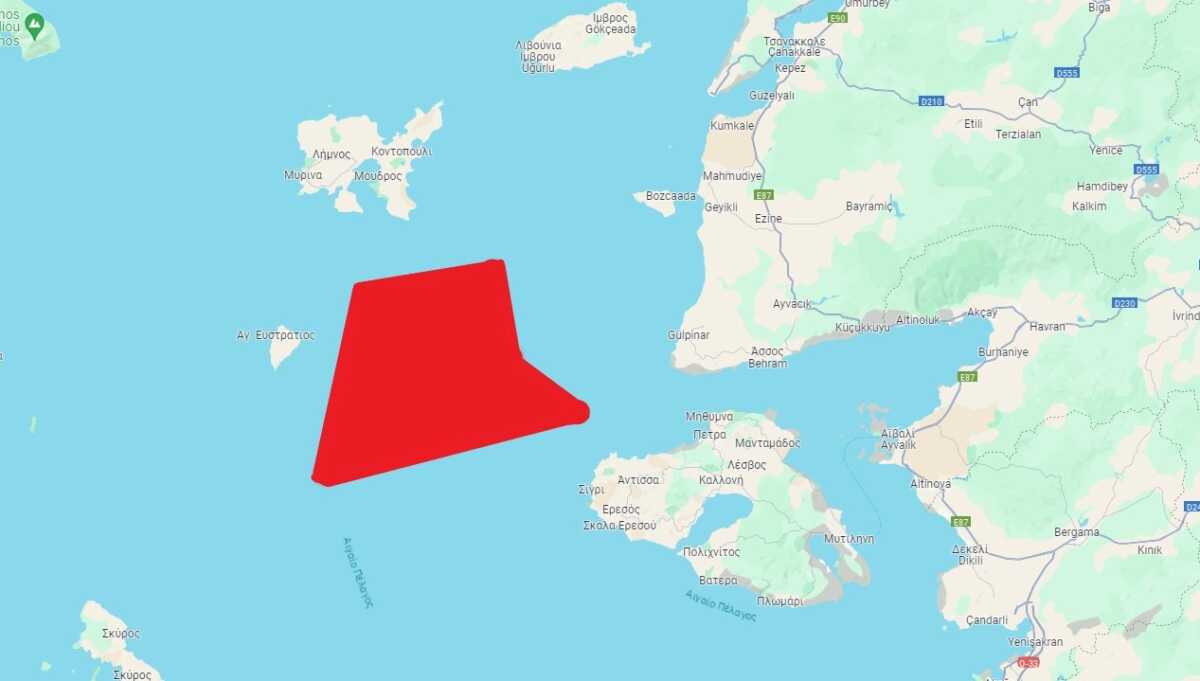 NAVTEX της Τουρκίας για ασκήσεις μια «ανάσα» από Λήμνο, Λέσβο και Άγιο Ευστράτιο