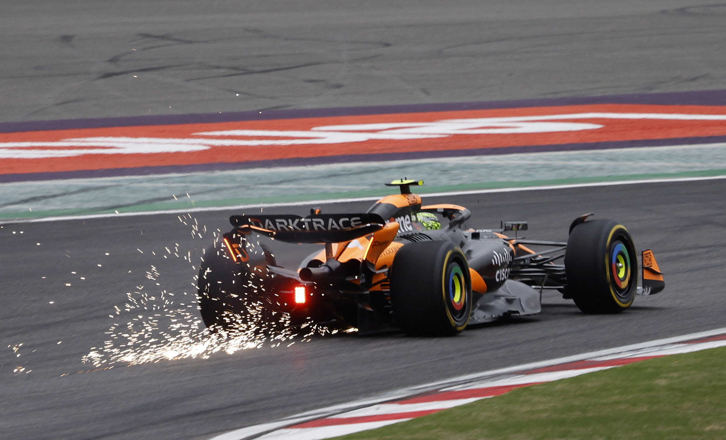Formula One F1 - Chinese Grand Prix - Shanghai International Circuit, Shanghai, China - April 19, 2024 McLaren's Lando Norris during the sprint qualifying REUTERS
