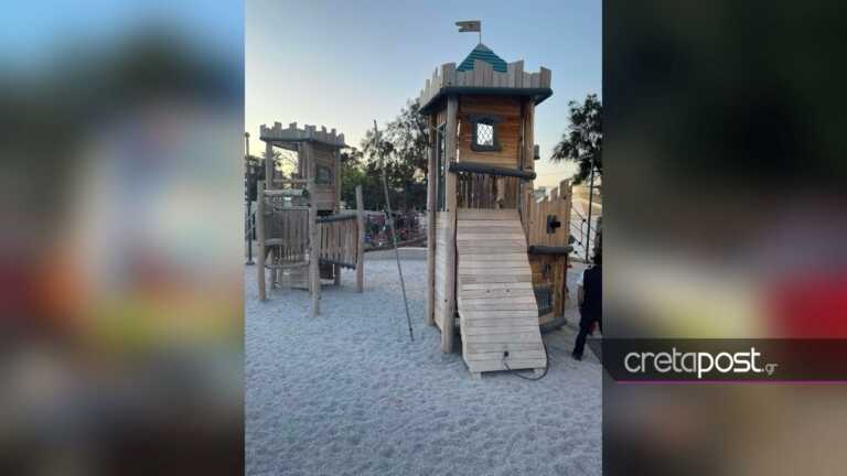 Ηράκλειο: 6χρονη έπεσε στο κενό από ξύλινο πύργο σε παιδική χαρά