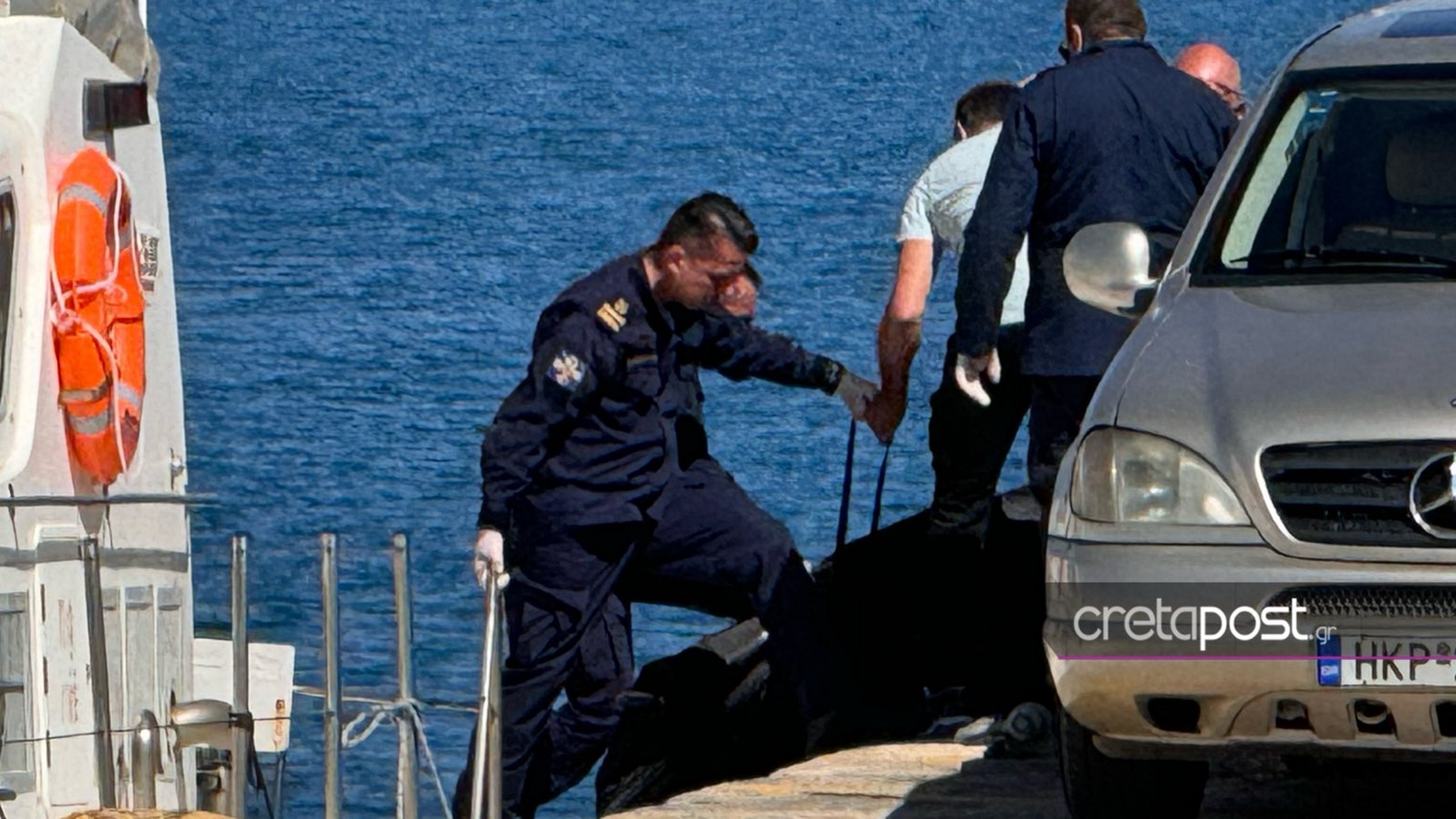 Ηράκλειο: Χειριστής σκάφους εντόπισε πτώμα στη θάλασσα