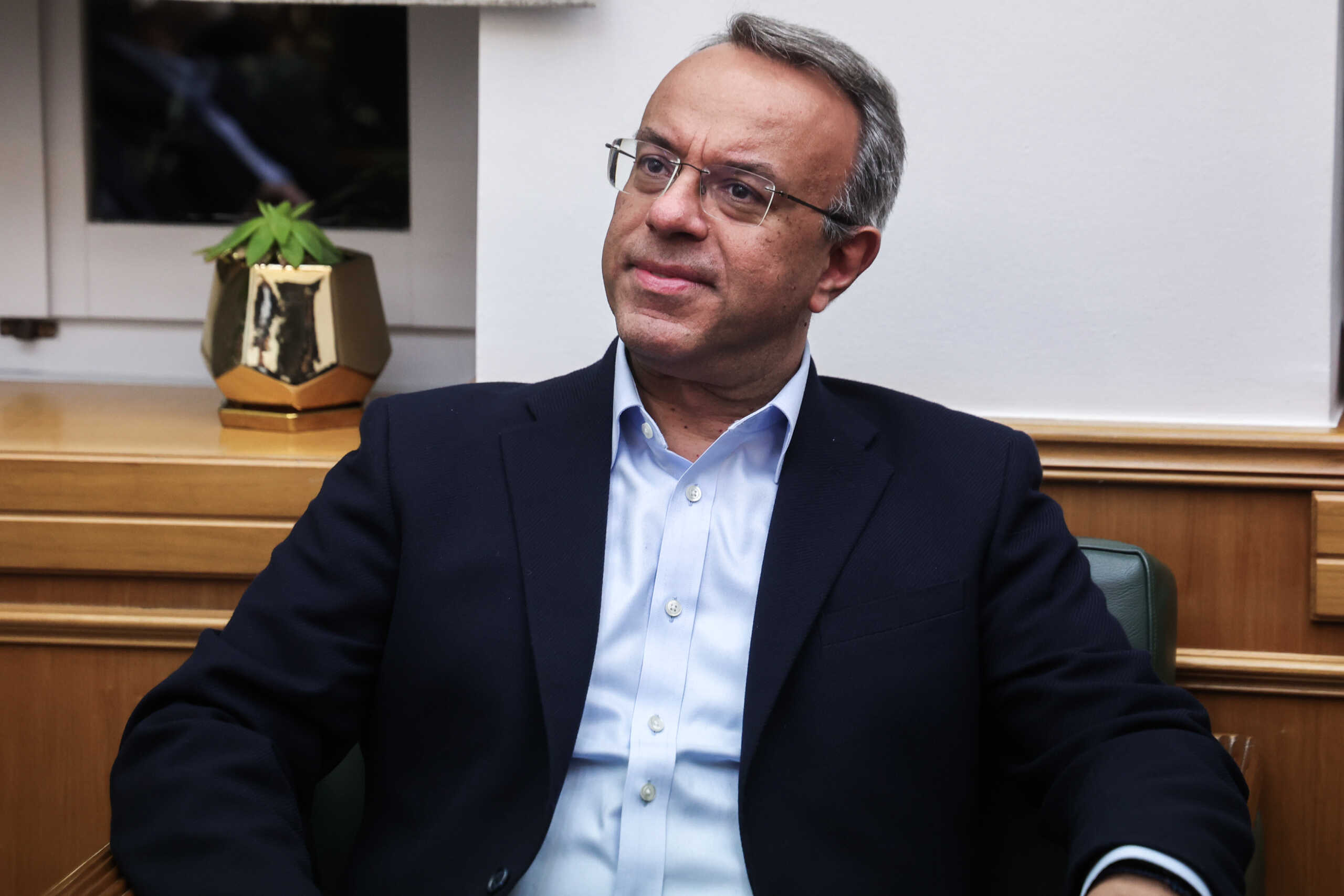 Επίσκεψη του υπουργού Υποδομών και Μεταφορών Χρήστου Σταϊκούρα στο Ηράκλειο Κρήτης, Δευτέρα 5 Φεβρουαρίου 2024. 
(ΣΤΕΦΑΝΟΣ ΡΑΠΑΝΗΣ