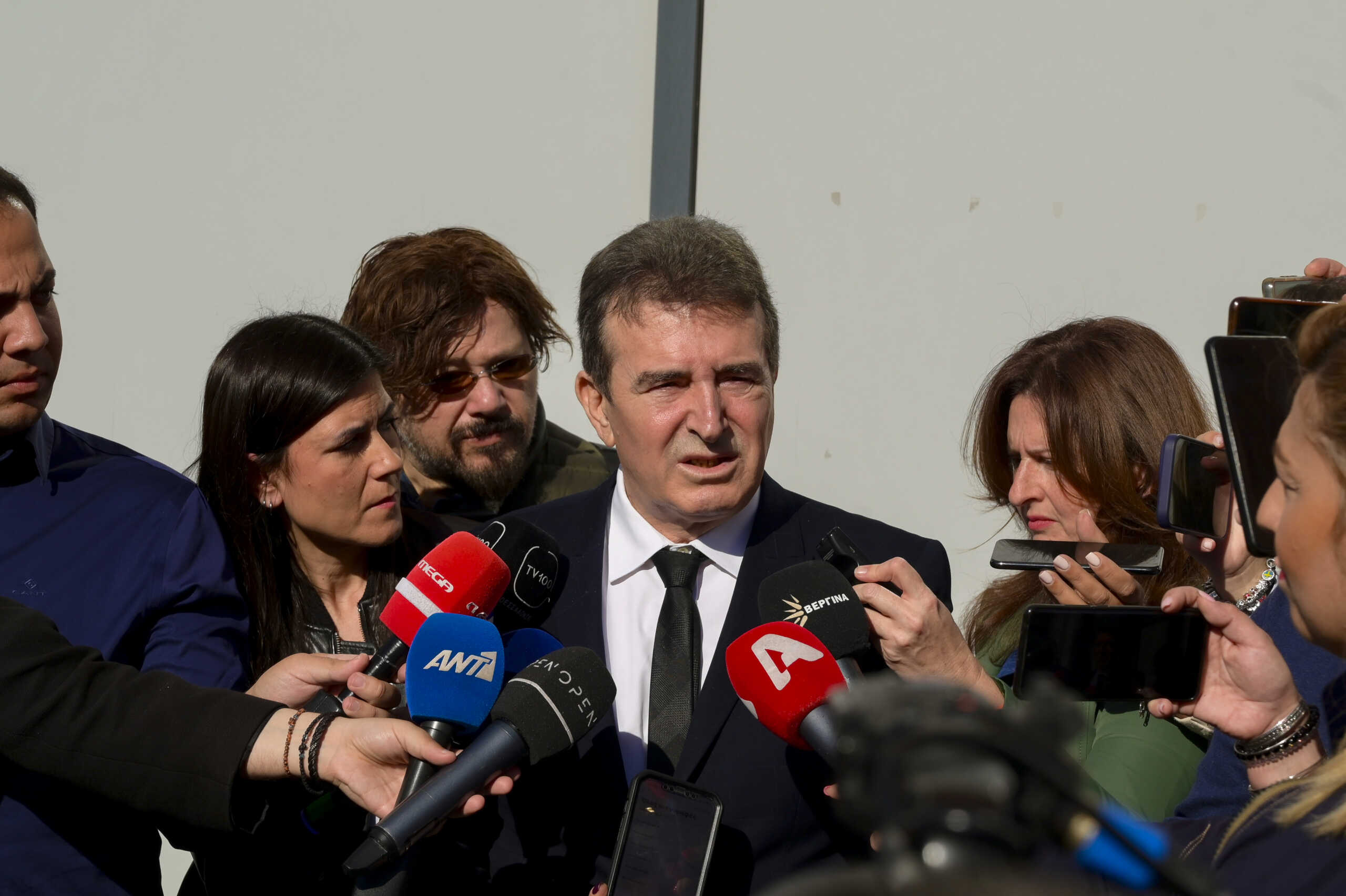Σύσκεψη του υπουργού Προστασίας του Πολίτη Μιχάλη Χρυσοχοΐδη με δημάρχους για το σχέδιο αστυνόμευσης στην Θεσσαλονίκη, Πέμπτη 4 Απριλίου 2024. 
(ΚΩΝΣΤΑΝΤΙΝΟΣ ΤΣΑΚΙΤΖΗΣ