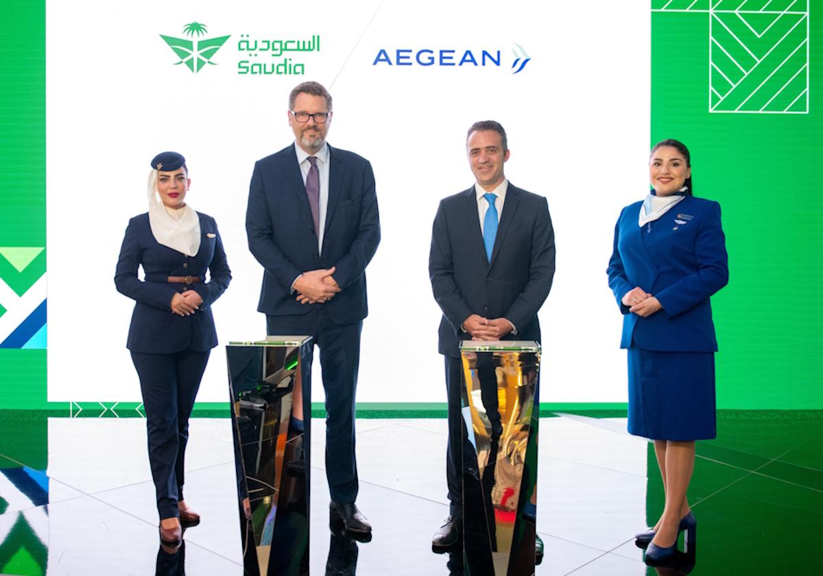 AEGEAN – Saudia: Νέα συνεργασία για πτήσεις κοινού κωδικού