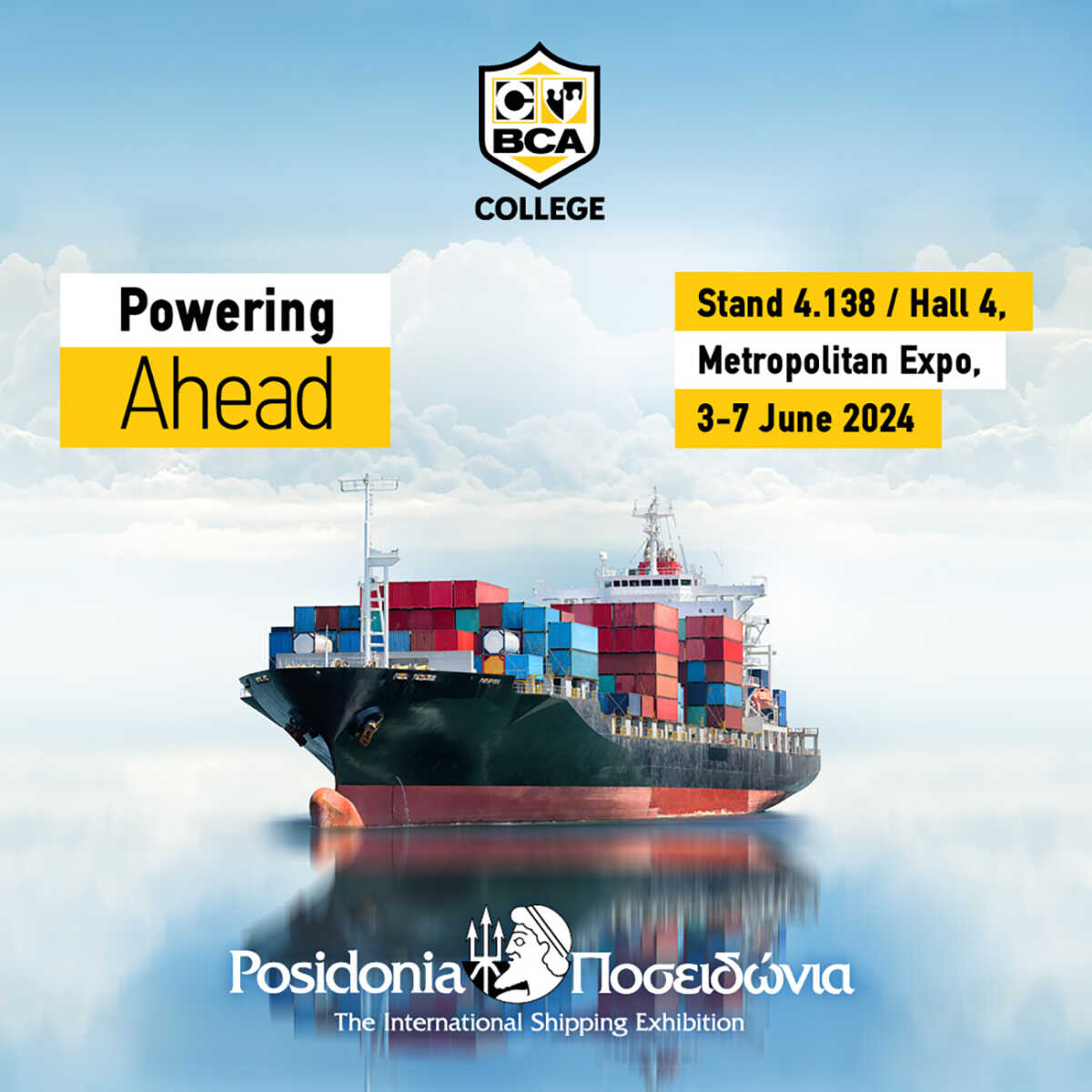 Το «διεθνές» BCA College στα Posidonia 2024