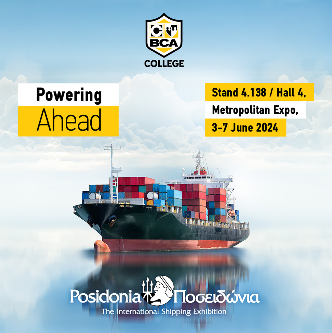Το «διεθνές» BCA College στα Posidonia 2024