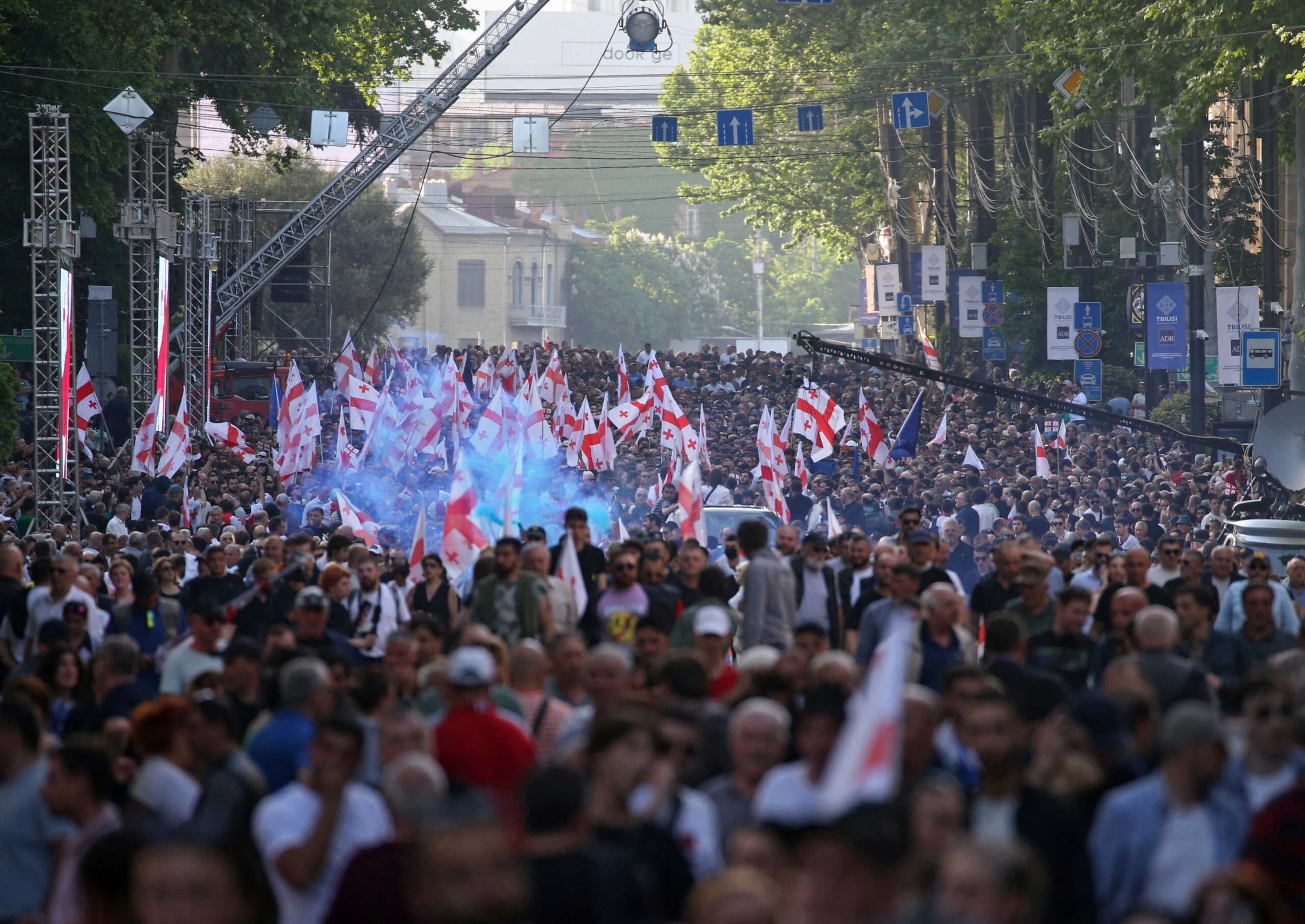 Κρίση στη Γεωργία ξεσπά μετά από βίαιες συγκρούσεις για το νόμο κατά της «ξένης επιρροής»