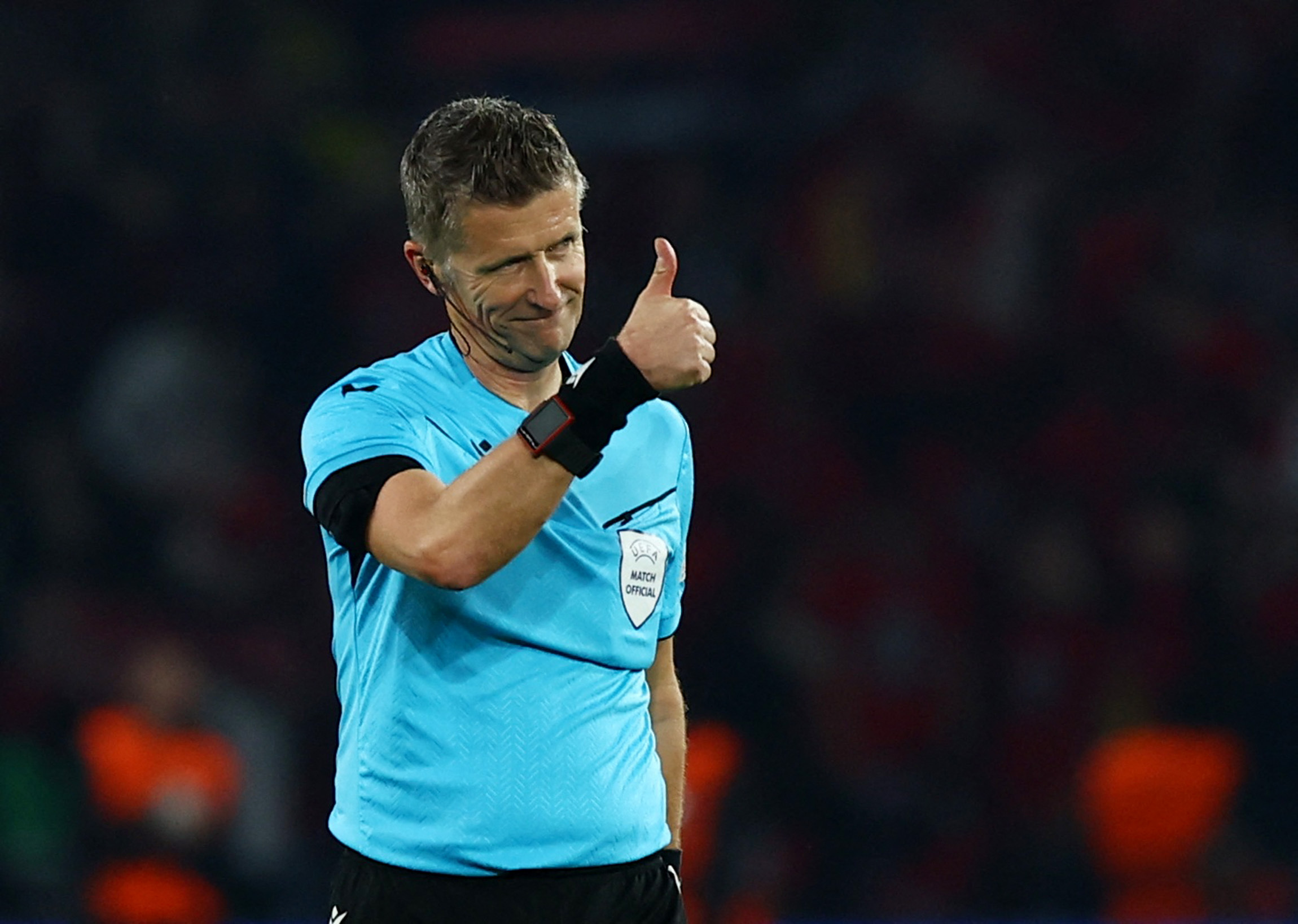 Soccer Football - Champions League - Semi Final - Second Leg - Paris St Germain v Borussia Dortmund - Parc des Princes, Paris, France - May 7, 2024 Referee Daniele Orsato REUTERS