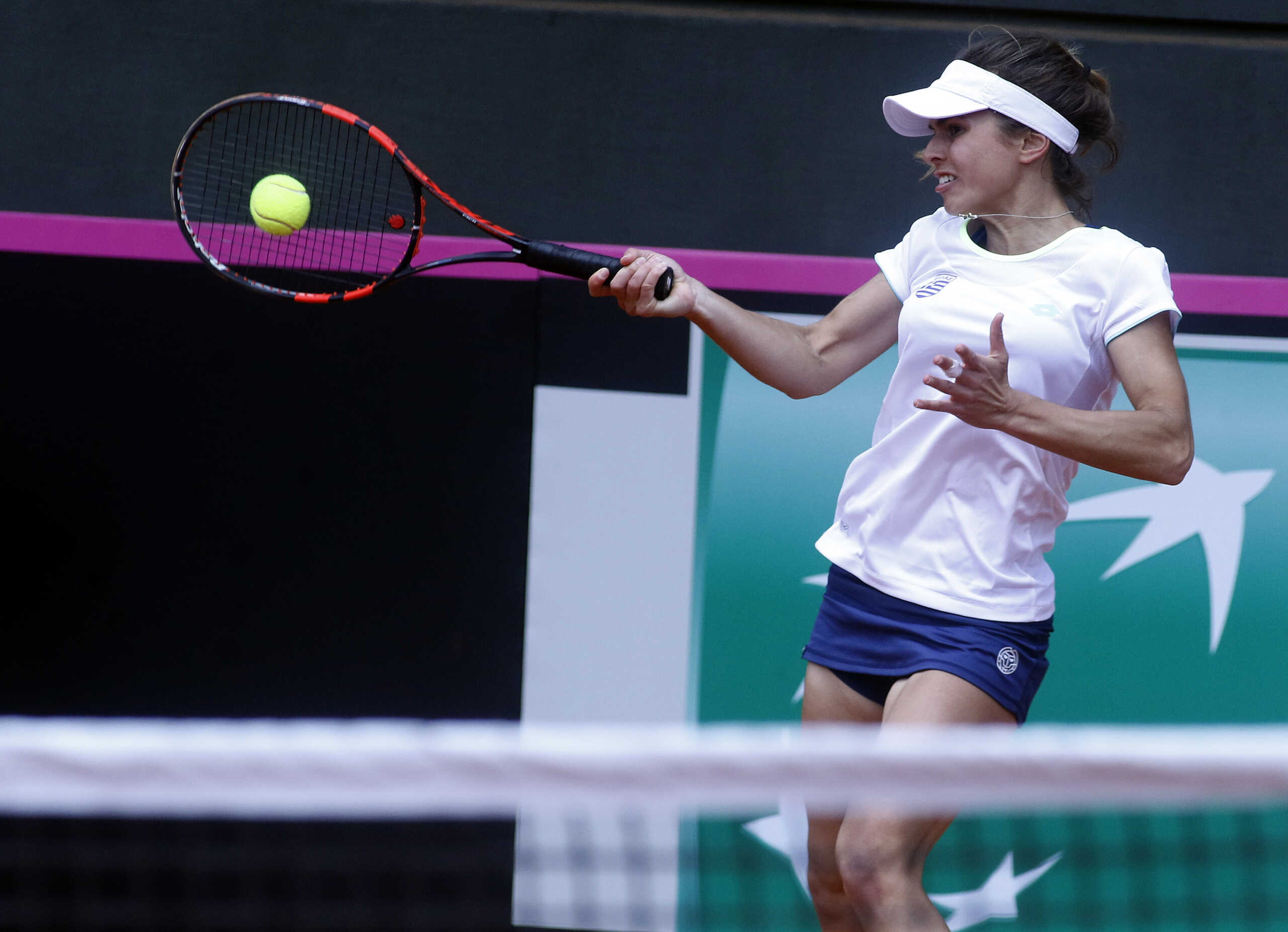 FED CUP 2018 (ÖÙÔÏÃÑÁÖÉÁ: ÊÙÓÔÁÓ ÌÁÊÑÕÄÇÌÁÓ