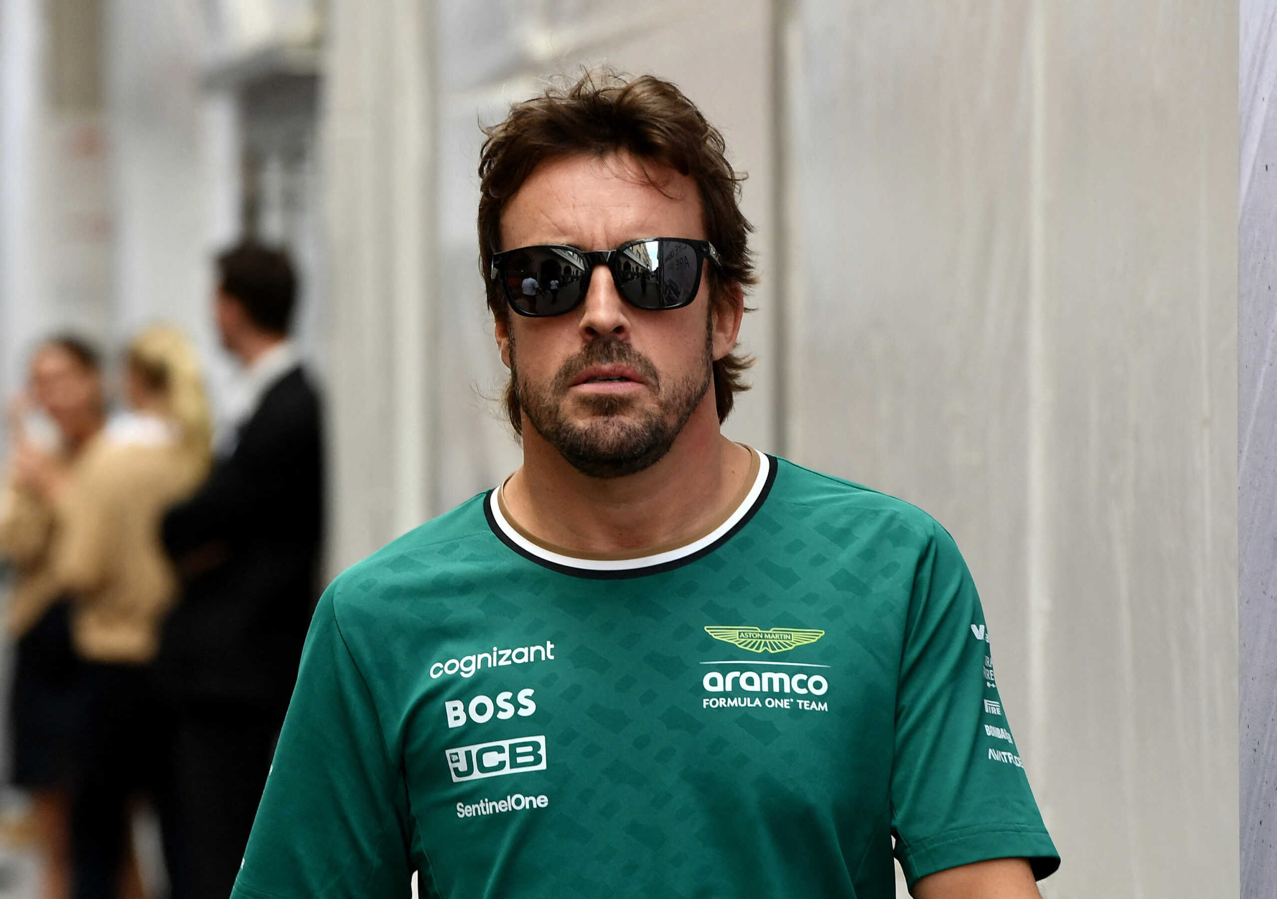 Formula One F1 - Monaco Grand Prix - Circuit de Monaco, Monaco - May 26, 2024 Aston Martin's Fernando Alonso before the race REUTERS