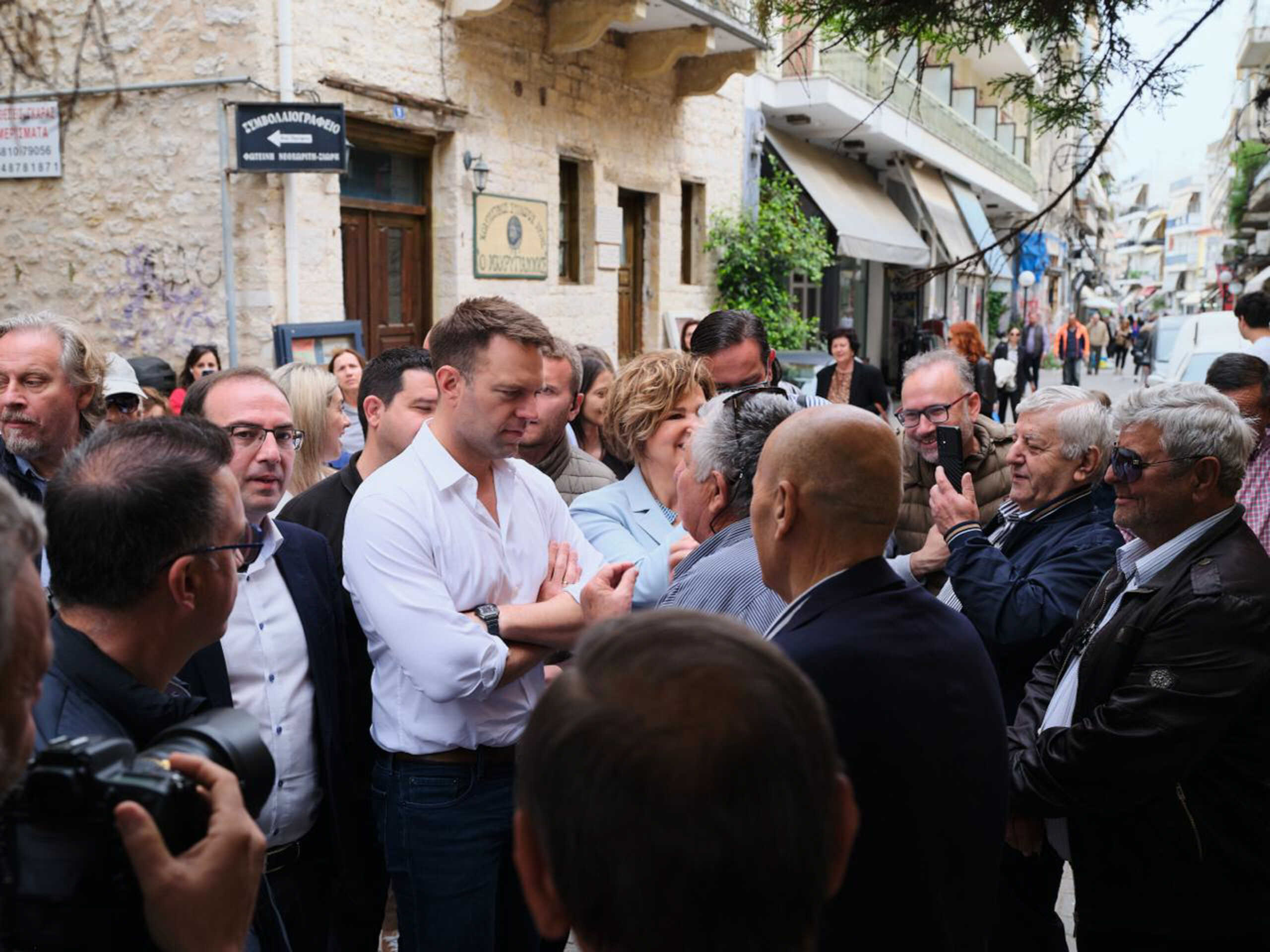 Ο Στέφανος Κασσελάκης στην Άρτα: Η αλαζονεία είναι στον γυάλινο πύργο, που λέγεται Μέγαρο Μαξίμου Μητσοτάκης ΑΕ