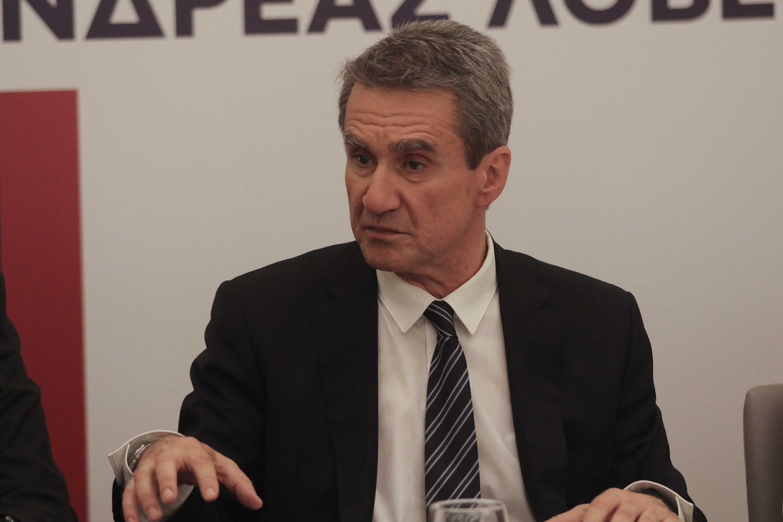 Ο Προεδρος του Κομματος ΔΗΜΟΚΡΑΤΕΣ Ανδρεας Λοβερδος παρουσιασε σημερα σε συνεντευξη τυπου  το ευρωψηφοδελτιο  παρουσια ολων των υποψηφιων   ΦΩΤΟ ΧΡΗΣΤΟΣ ΜΠΟΝΜΗΣ