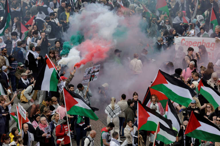 Γεμάτο με διαδηλωτές κατά του Ισραήλ το Μάλμε λίγες ώρες πριν τον B ημιτελικό της Eurovision