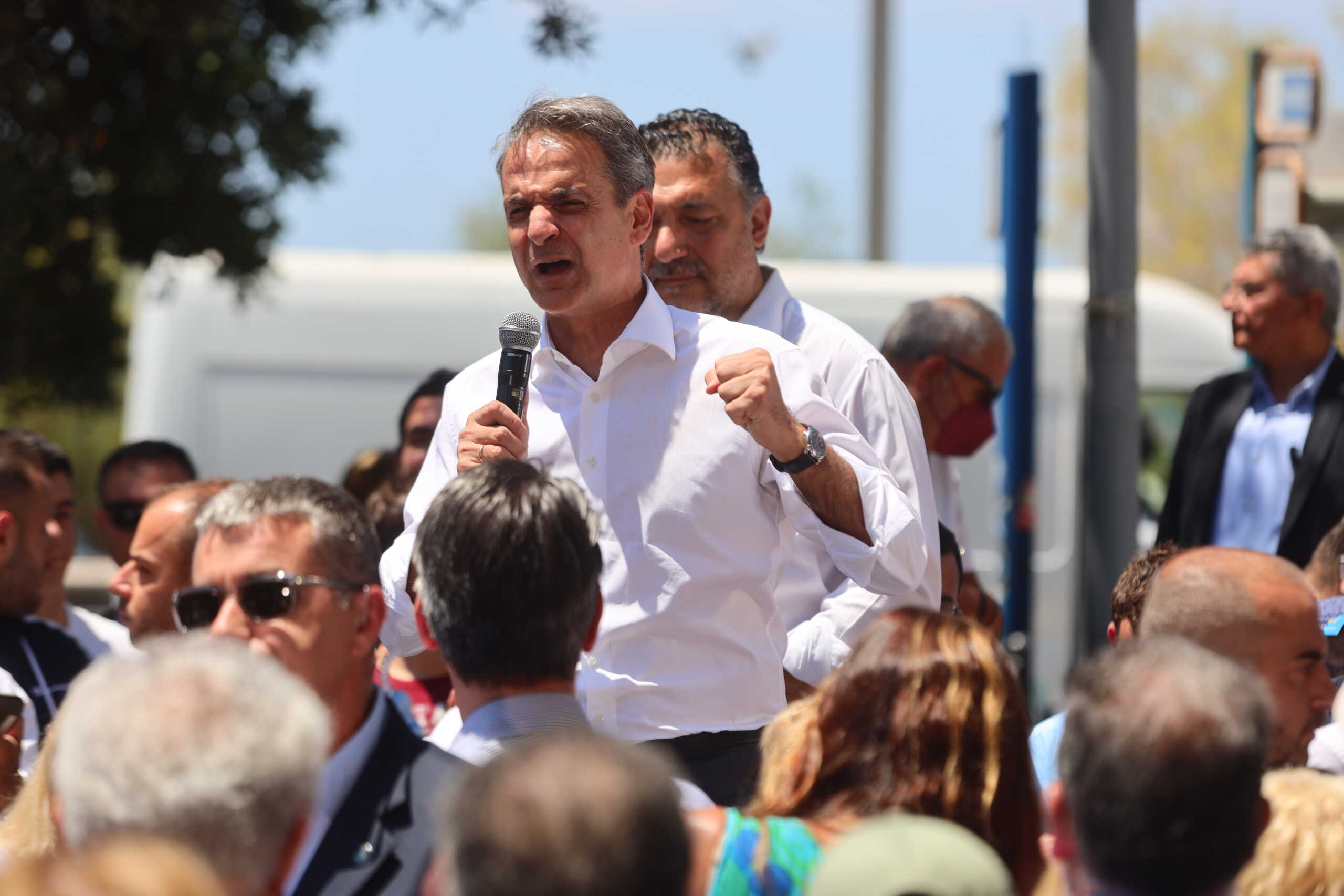 Επίσκεψη του Πρωθυπουργού Κυριάκου Μητσοτάκη στο Παλαιό Φάληρο, Τρίτη 28 Μαΐου 2024. 
(ΓΙΑΝΝΗΣ ΠΑΝΑΓΟΠΟΥΛΟΣ