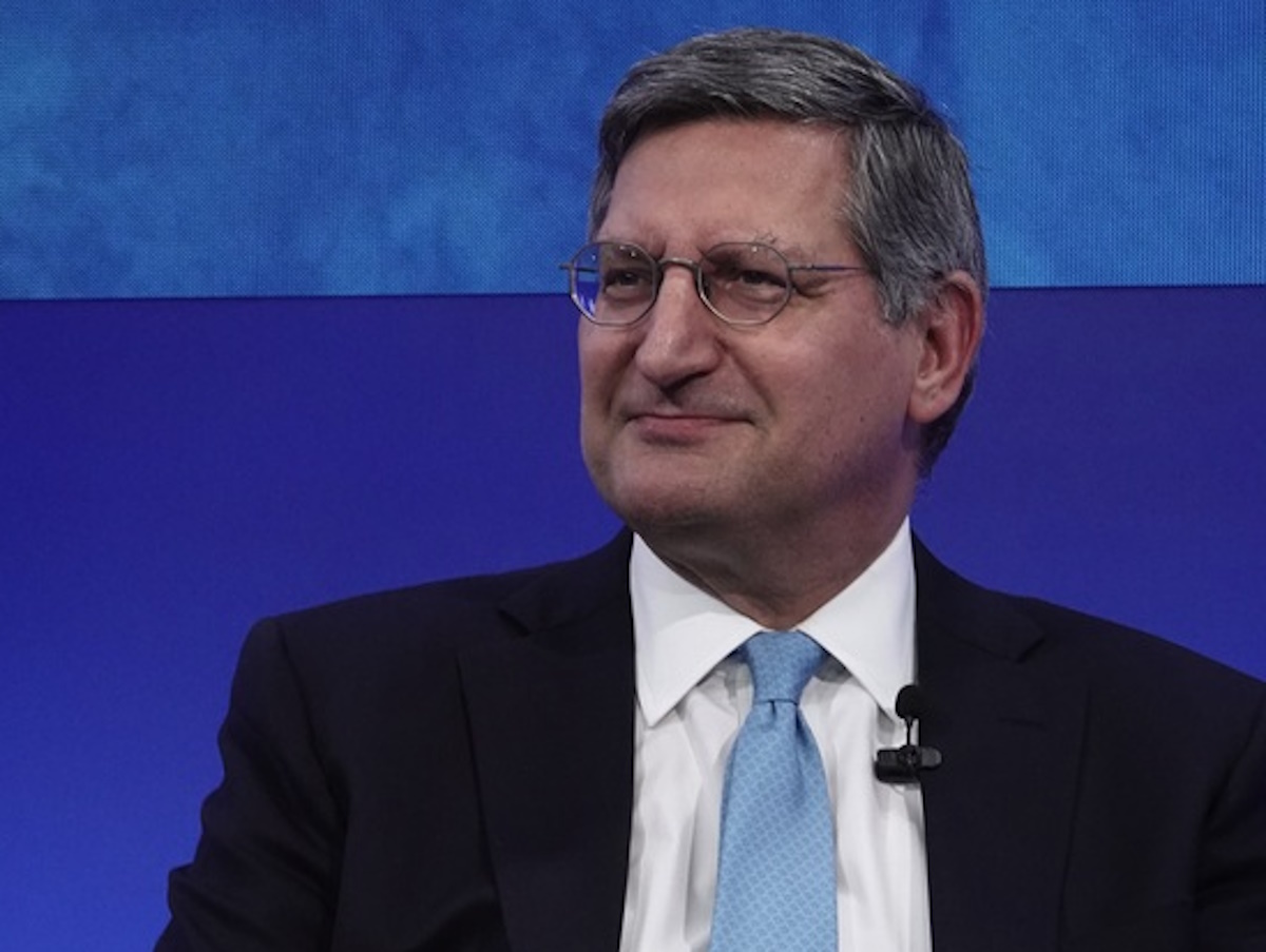 Ο Παύλος Μυλωνάς, CEO της Εθνικής Τράπεζας  μιλά σε πάνελ κατά  την 1η ημέρα του 8ου Οικονομικού  Φόρουμ των Δελφών, Τετάρτη 26 Απριλίου 2023. Το φετινό συνέδριο του Οικονομικού Φόρουμ των Δελφών έχει κεντρικό θέμα “Paradigm Shifts” και διεξάγεται από τις 26 έως τις 29 Απριλίου 2023. ΑΠΕ-ΜΠΕ