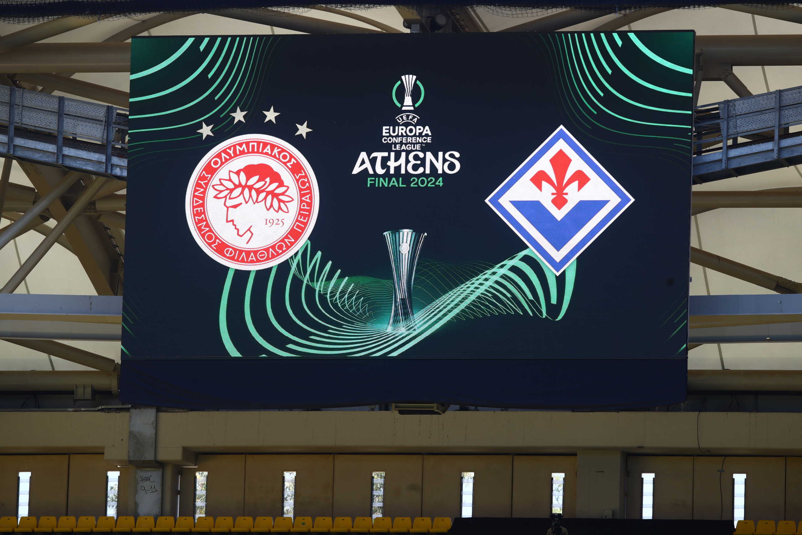ΑΛΛΑΓΕΣ ΣΤΗΝ OPAP ARENA ΚΑΙ ΤΟΝ ΠΕΡΙΒΑΛΛΟΝΤΑ ΧΩΡΟ ΤΟΥ ΓΗΠΕΔΟΥ ΕΝΟΨΕΙ ΤΟΥ ΤΕΛΙΚΟΥ  ΤΟΥ CONFERENCE LEAGUE (ΜΑΡΚΟΣ ΧΟΥΖΟΥΡΗΣ