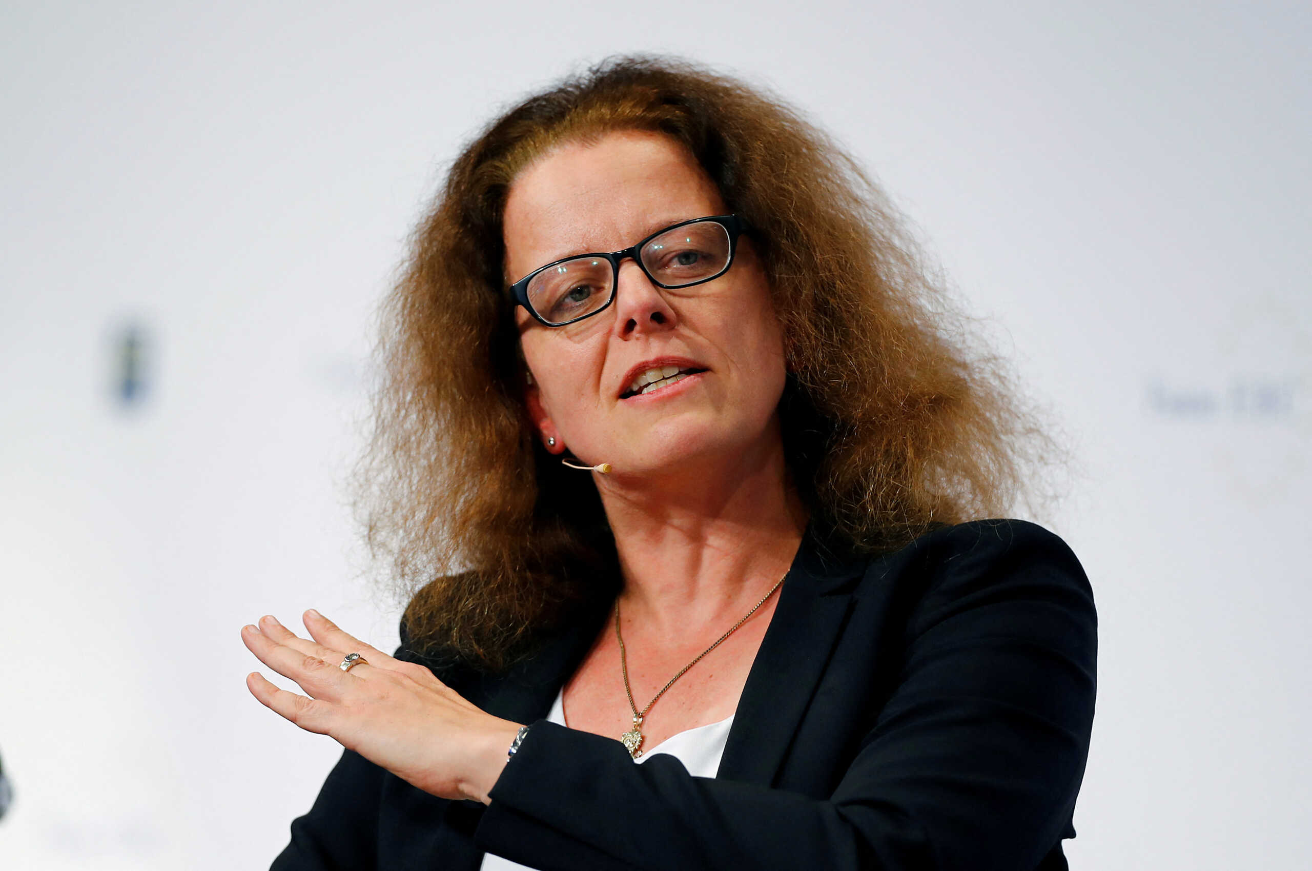 FILE PHOTO: Isabel Schnabel, member of the German advisory board of economic experts attends the 29th Frankfurt European Banking Congress (EBC) at the Old Opera house in Frankfurt, Germany November 22, 2019. REUTERS