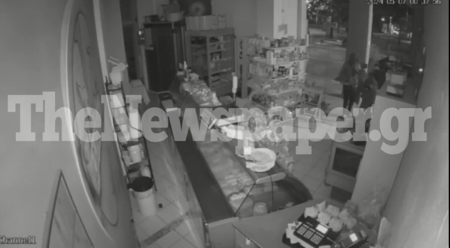 Βόλος: Κινηματογραφική διάρρηξη από ανήλικους σε δυο καταστήματα